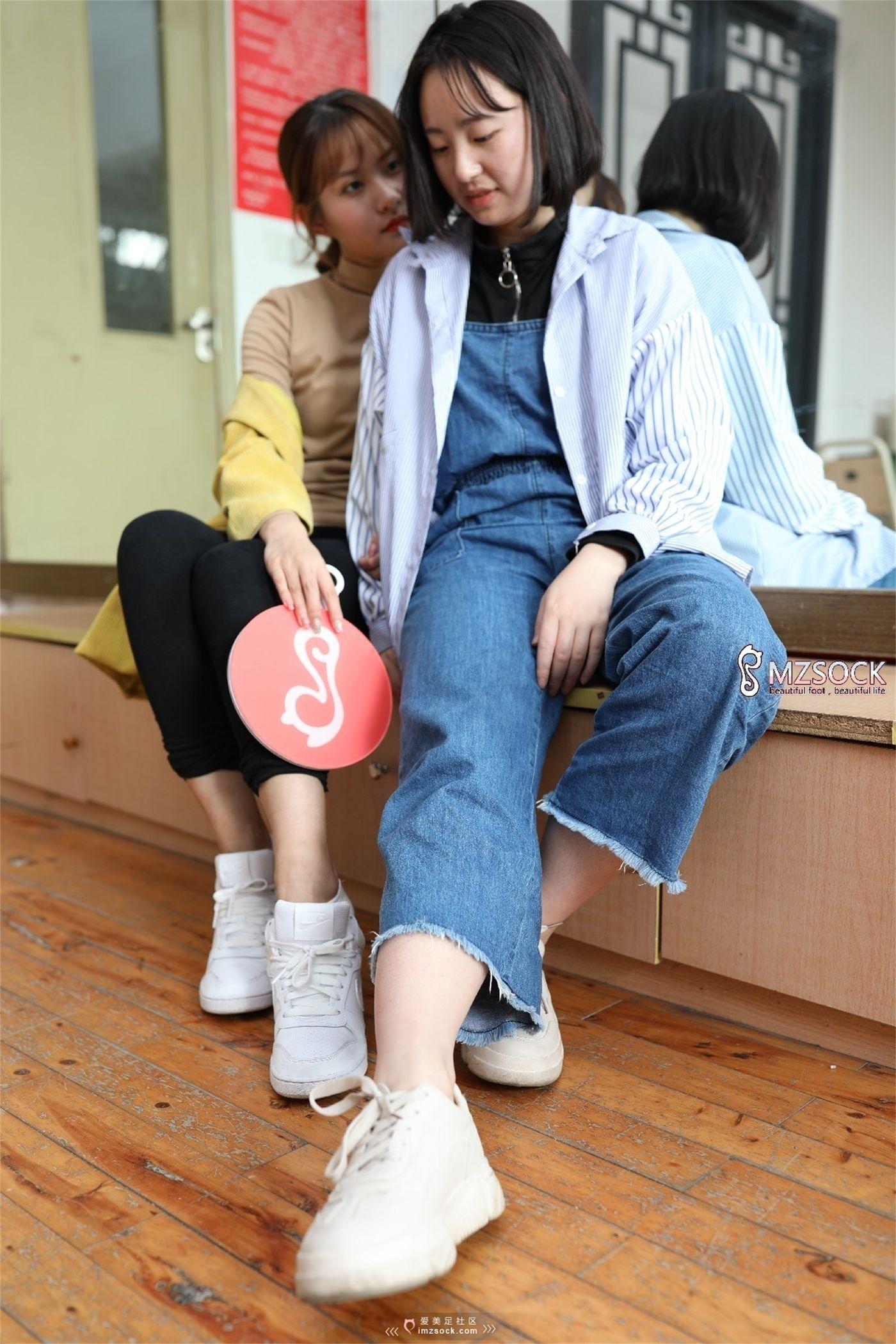 [MZSOCK]爱美足 NO.003 肖弧&佳妹[132P]插图1