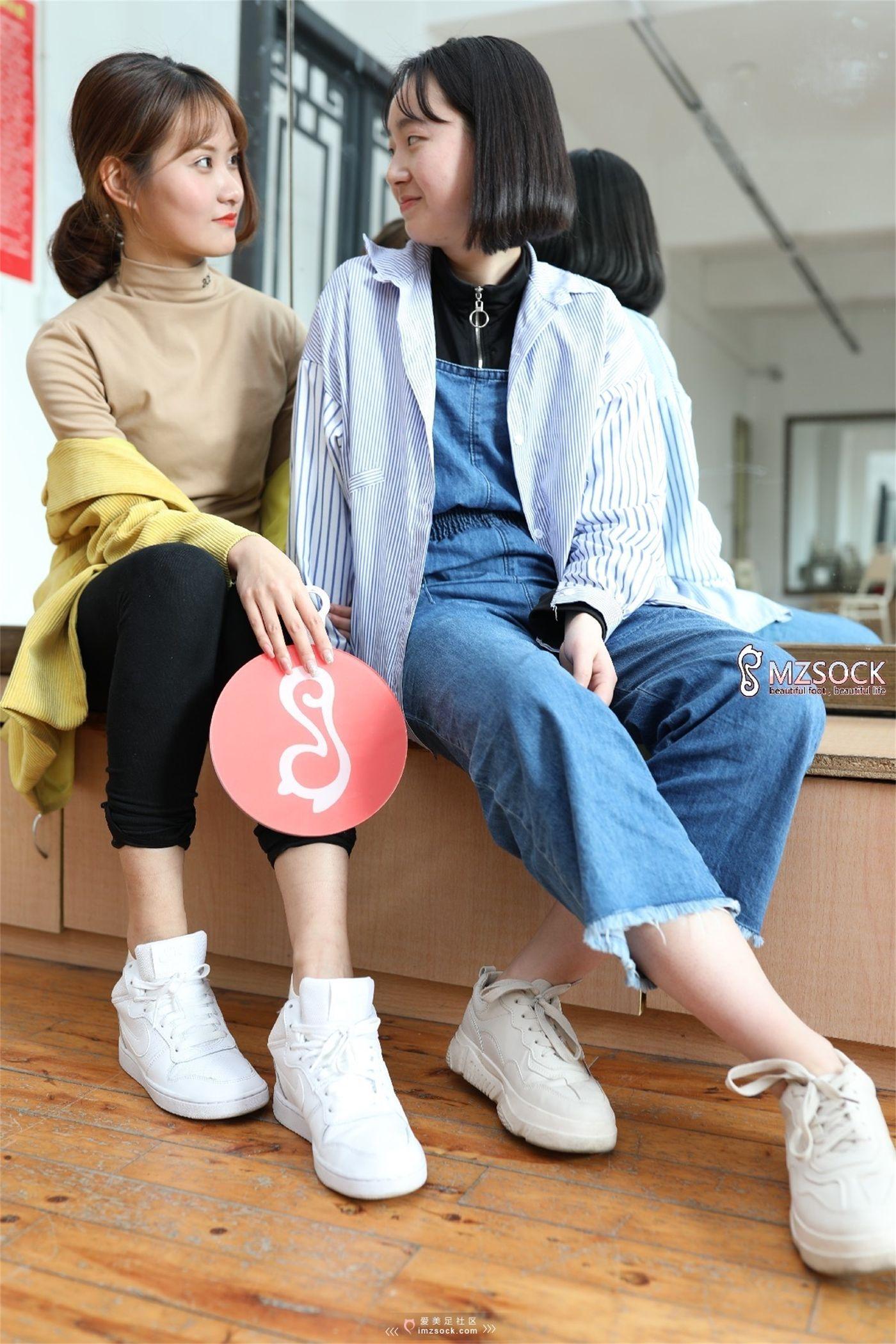 [MZSOCK]爱美足 NO.003 肖弧&佳妹[132P]插图3