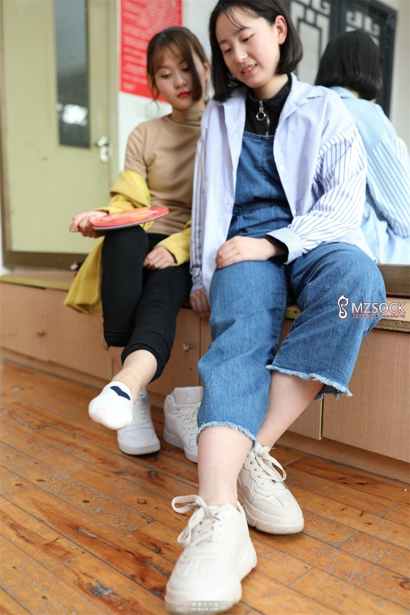 [MZSOCK]爱美足 NO.003 肖弧&佳妹[132P]插图