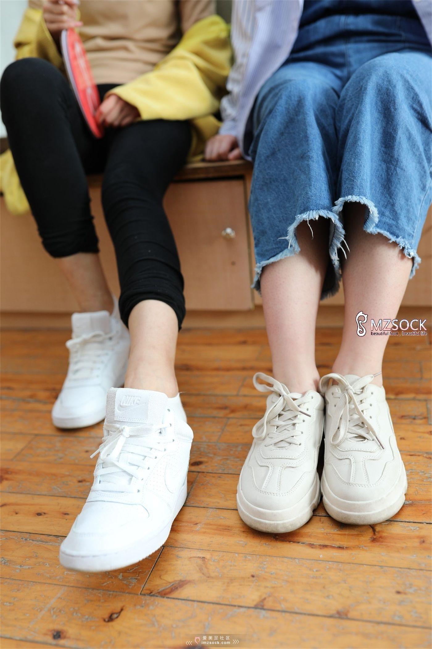 [MZSOCK]爱美足 NO.003 肖弧&佳妹[132P]插图2