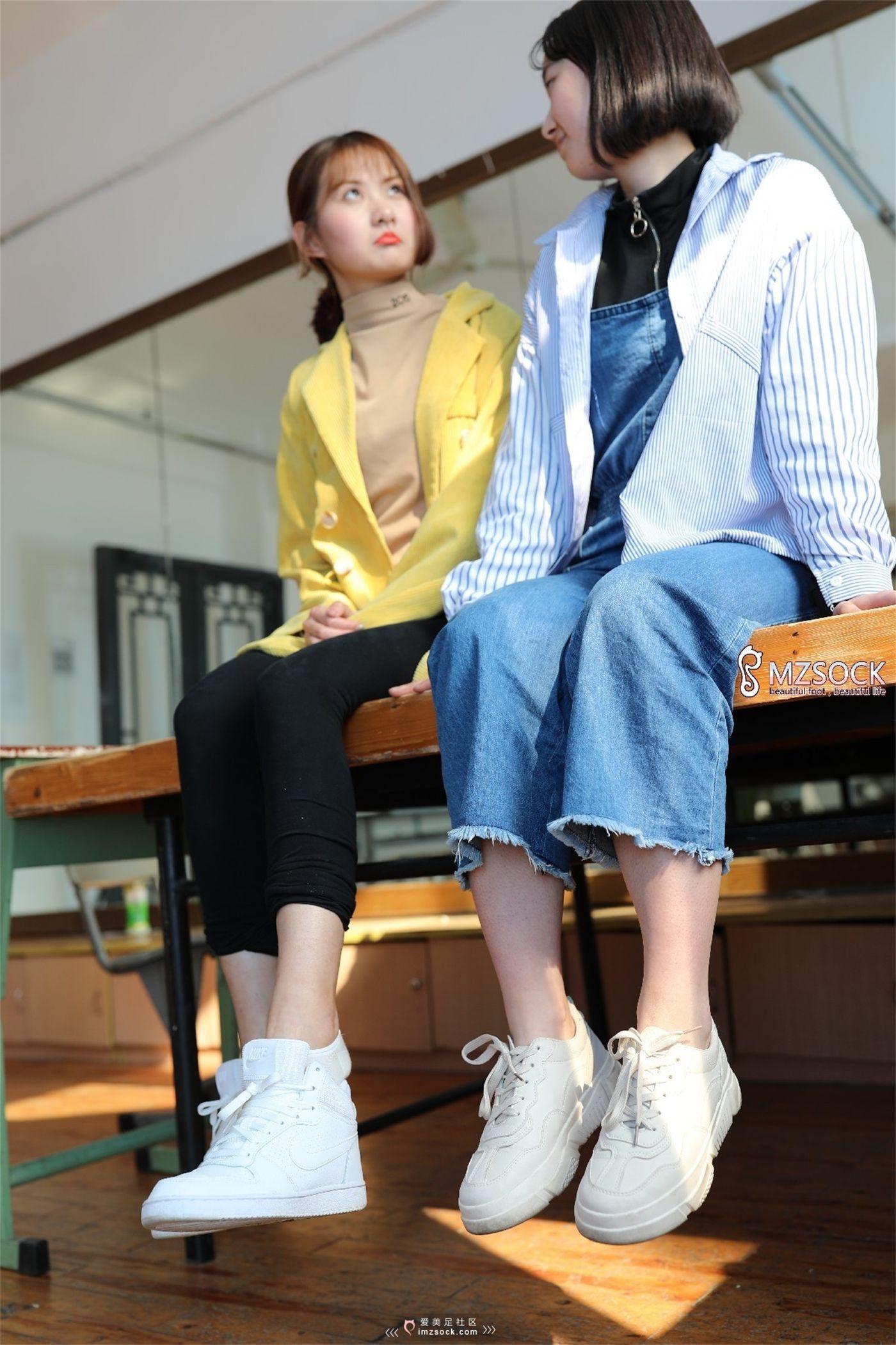 [MZSOCK]爱美足 NO.003 肖弧&佳妹[132P]插图2