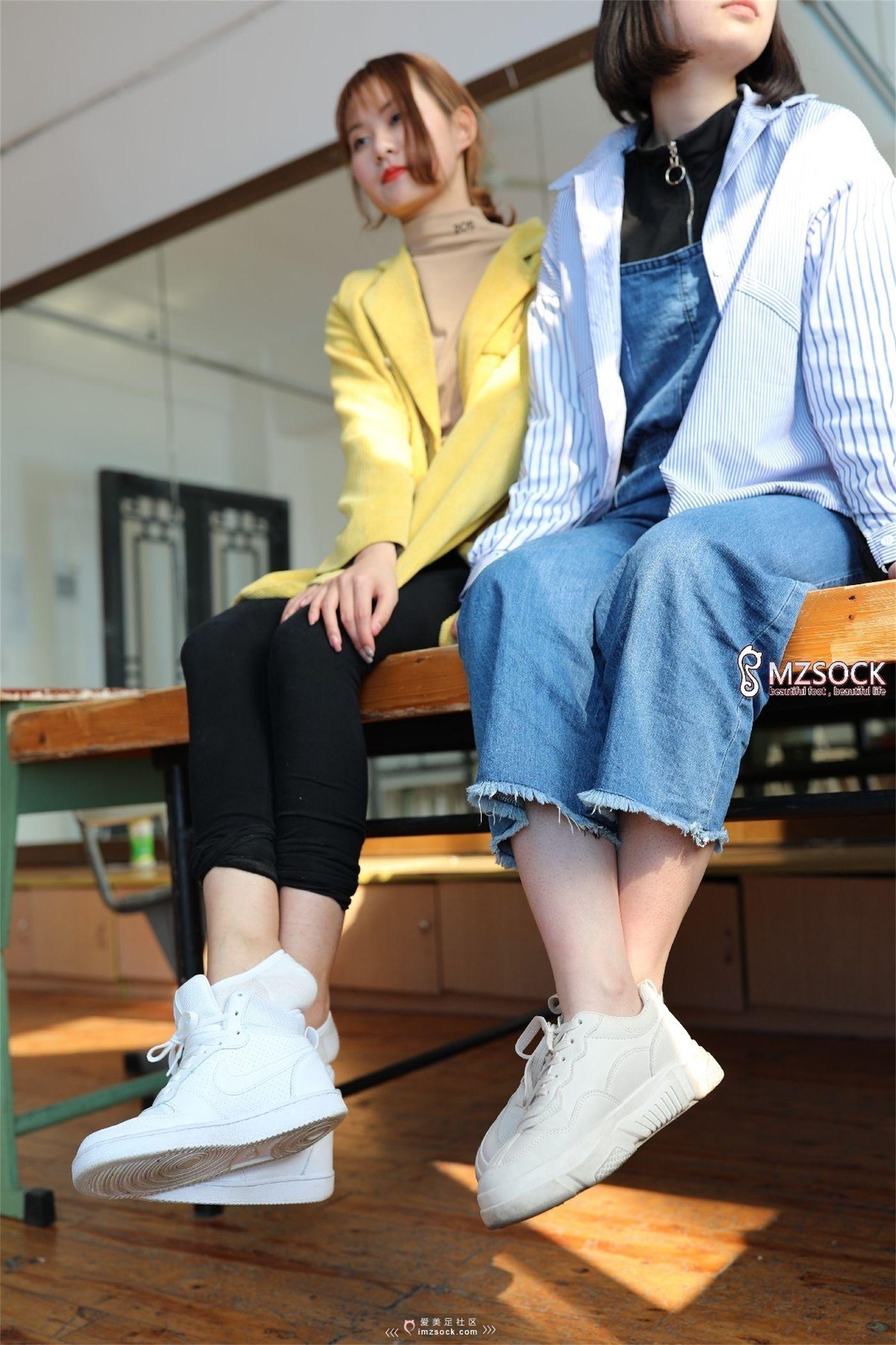 [MZSOCK]爱美足 NO.003 肖弧&佳妹[132P]插图3