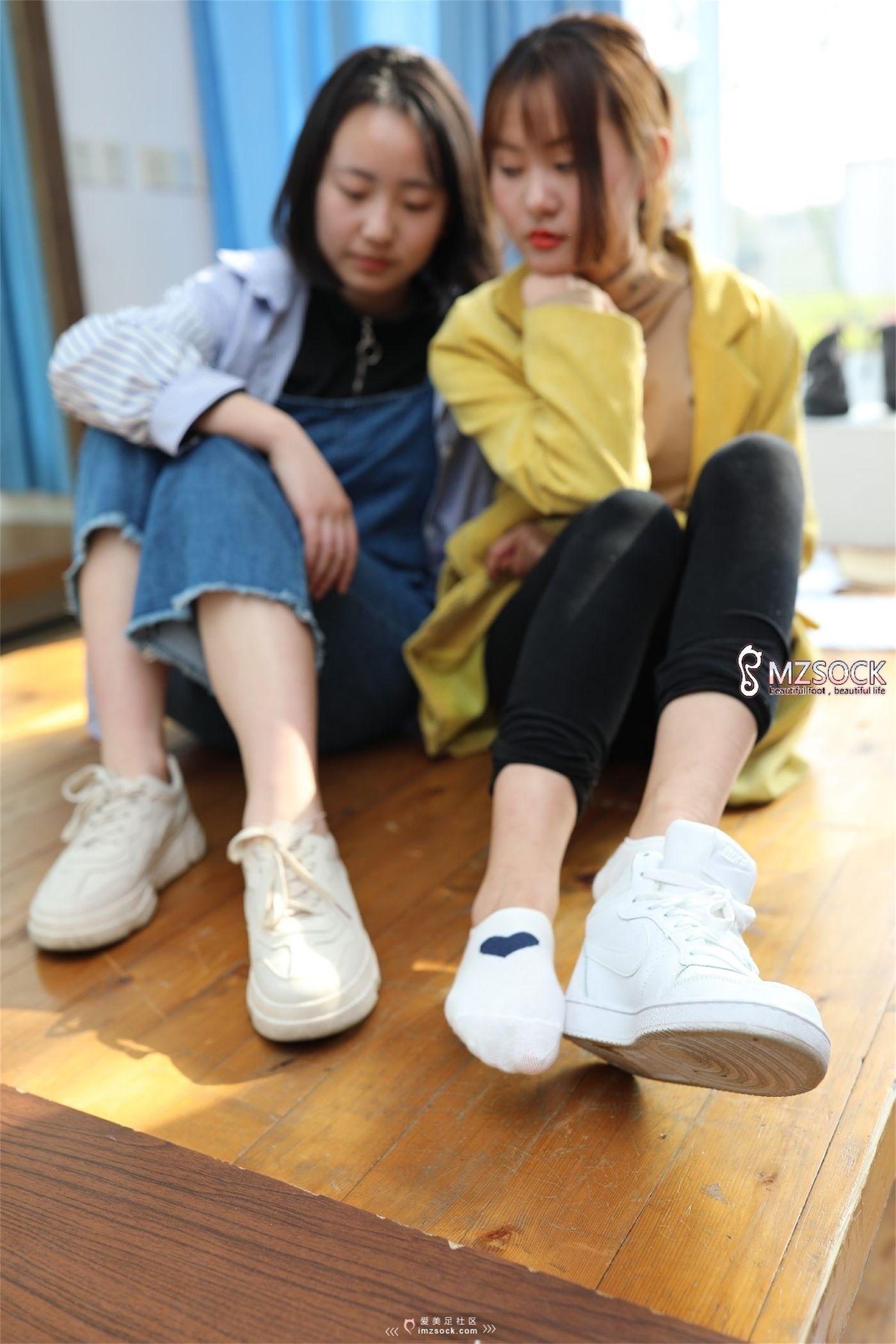 [MZSOCK]爱美足 NO.003 肖弧&佳妹[132P]插图2