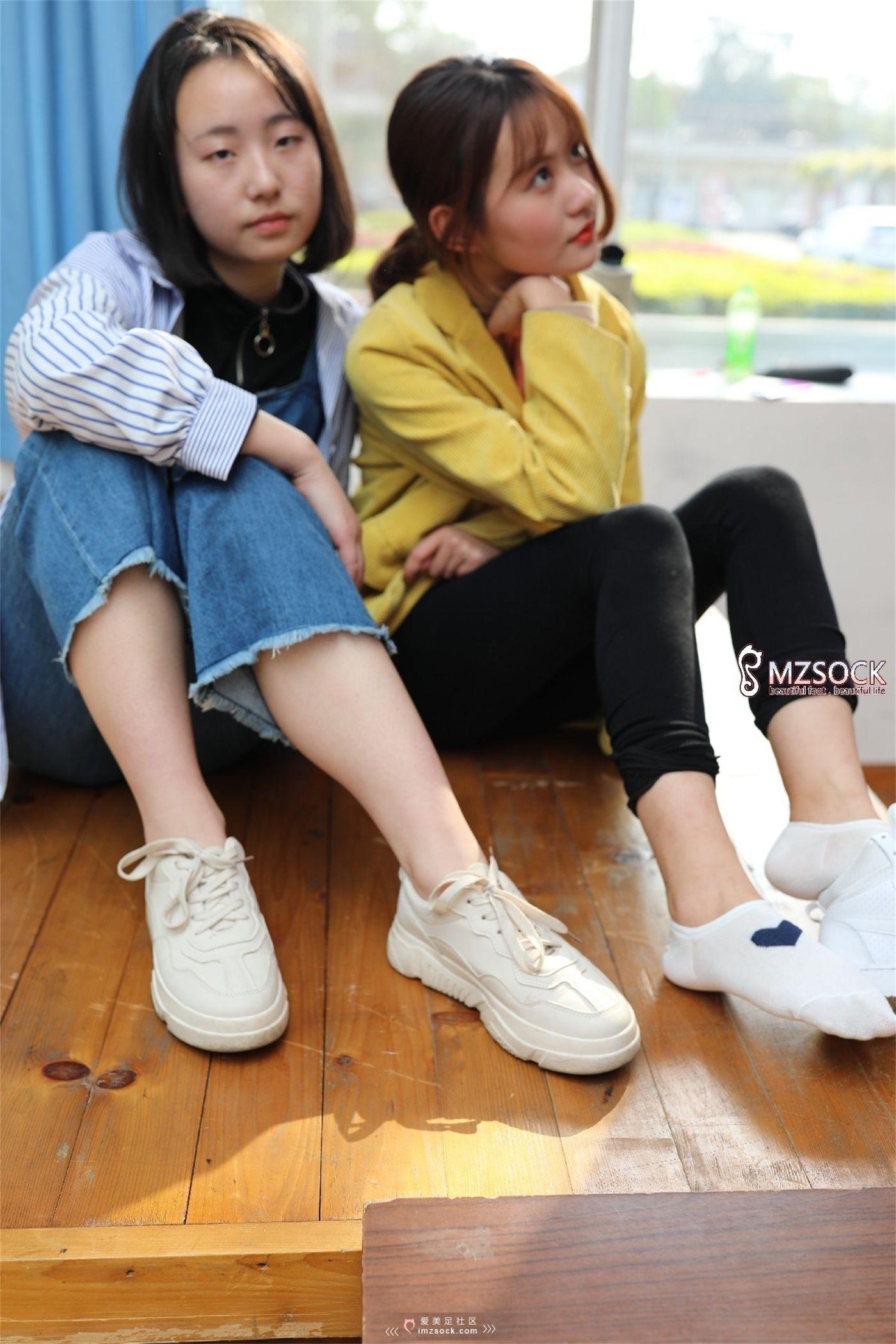 [MZSOCK]爱美足 NO.003 肖弧&佳妹[132P]插图4