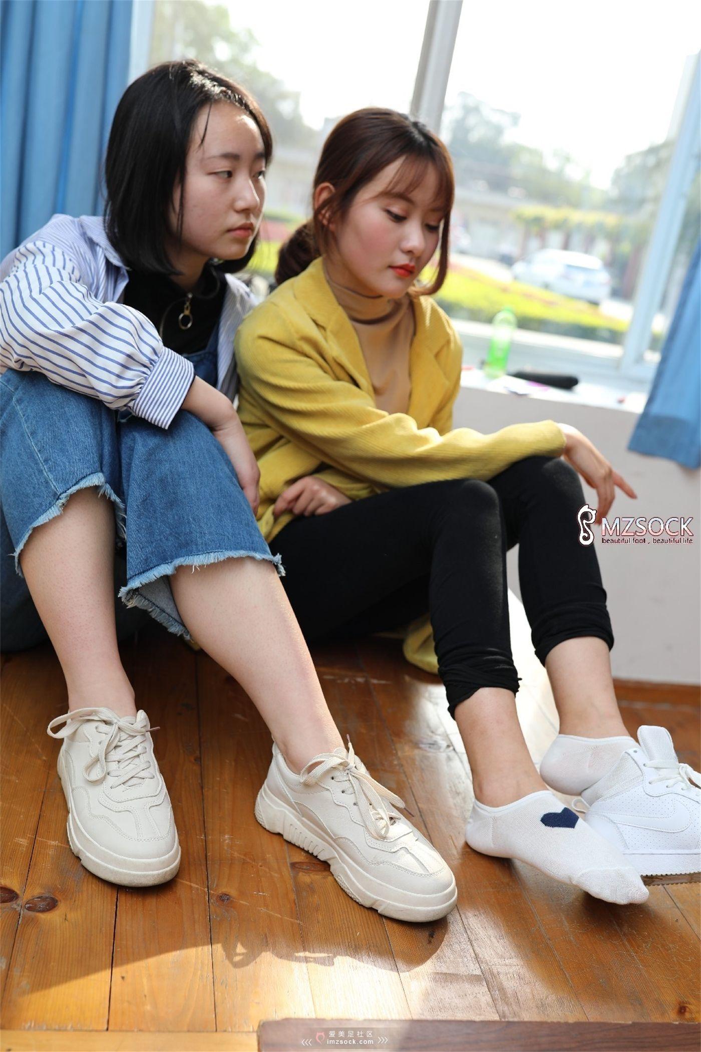 [MZSOCK]爱美足 NO.003 肖弧&佳妹[132P]插图5
