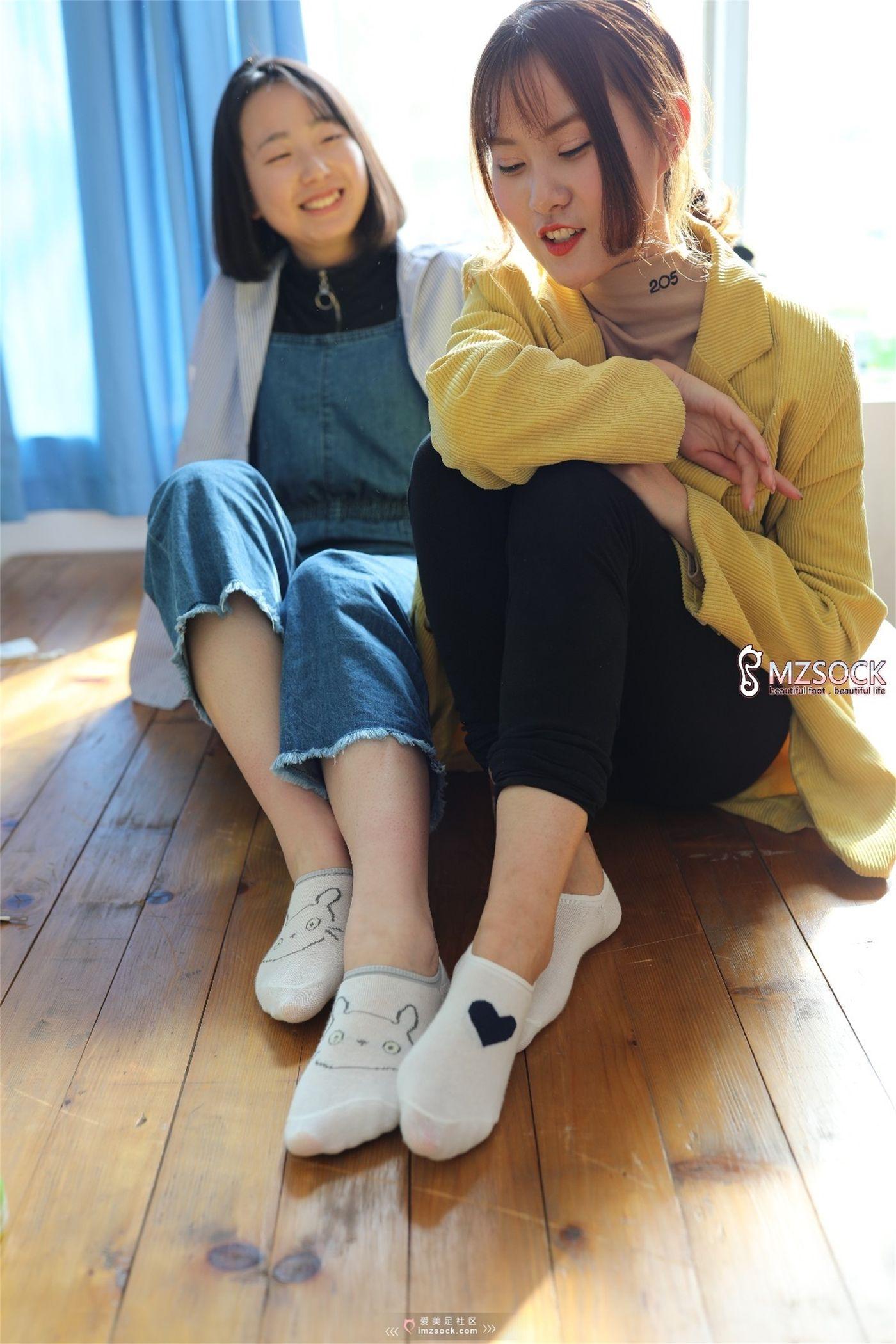 [MZSOCK]爱美足 NO.003 肖弧&佳妹[132P]插图2