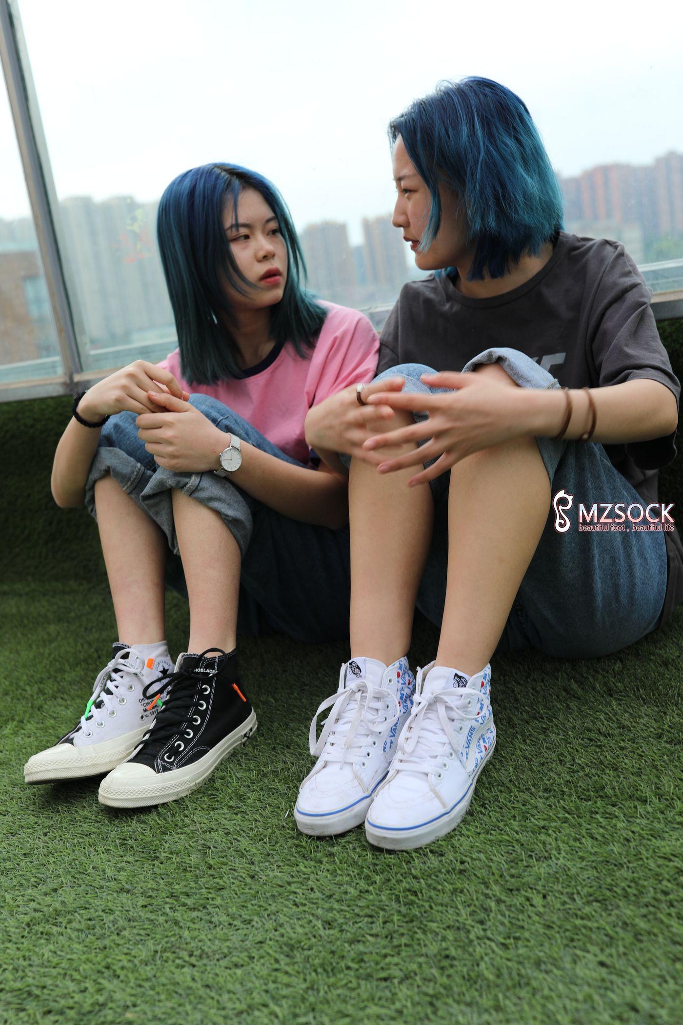 [MZSOCK]爱美足 NO.010 小珵&园子[114P]插图6
