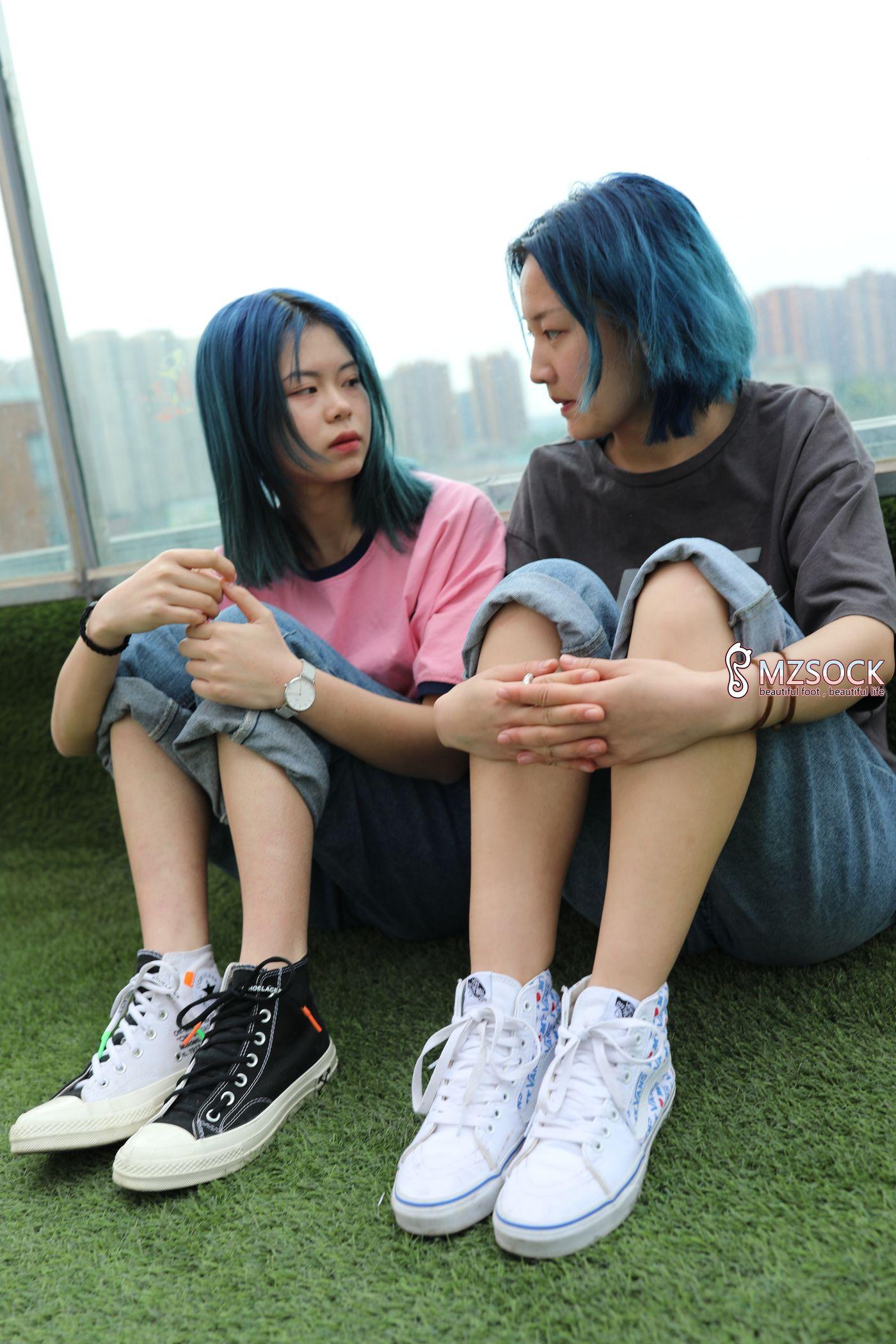 [MZSOCK]爱美足 NO.010 小珵&园子[114P]插图7