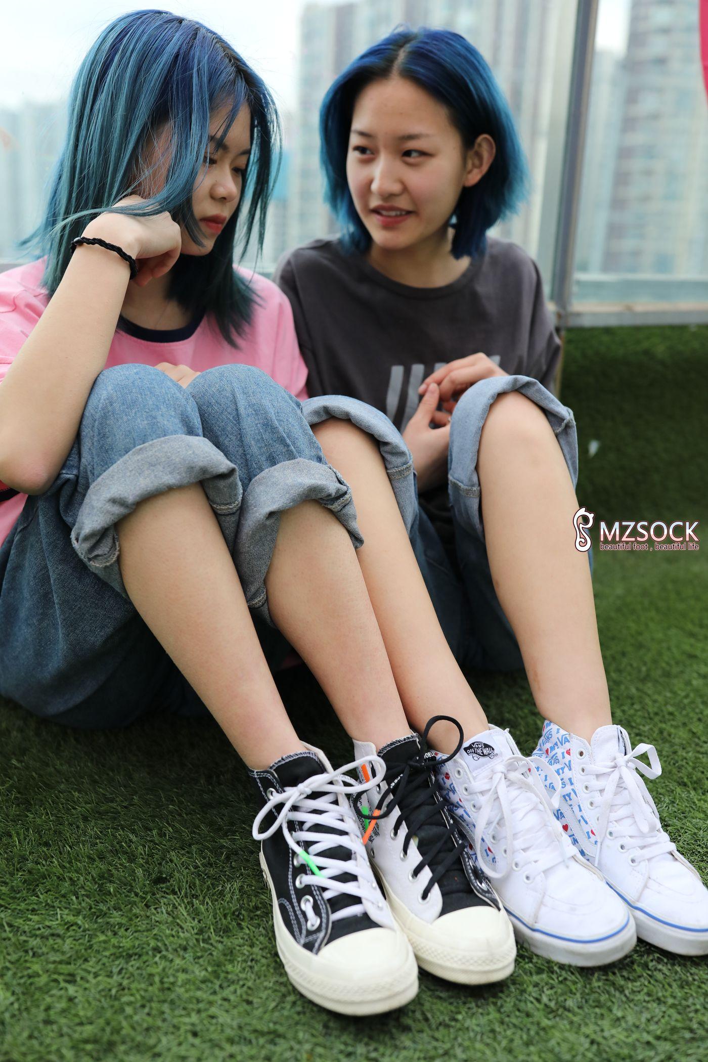 [MZSOCK]爱美足 NO.010 小珵&园子[114P]插图1