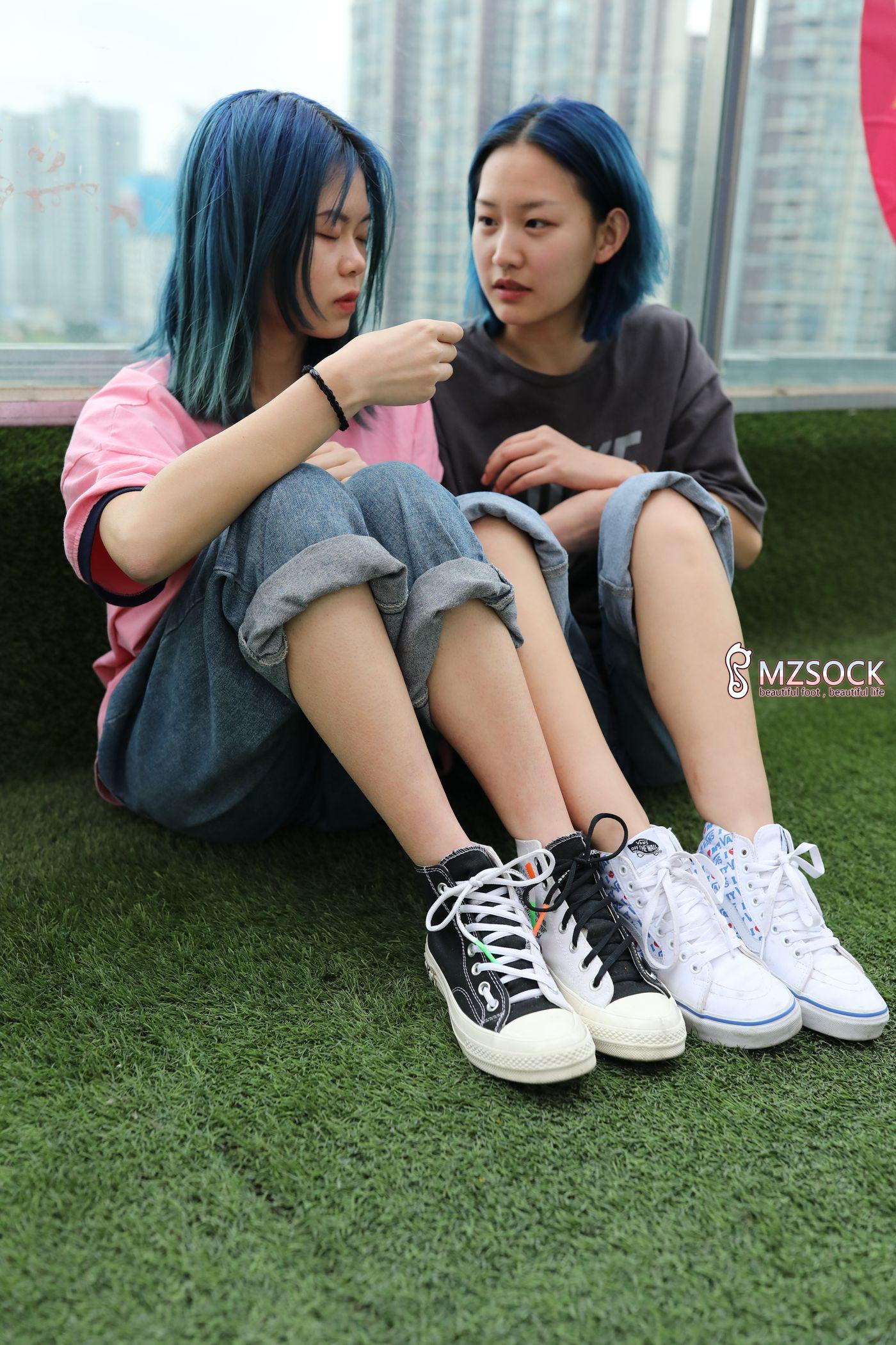 [MZSOCK]爱美足 NO.010 小珵&园子[114P]插图2