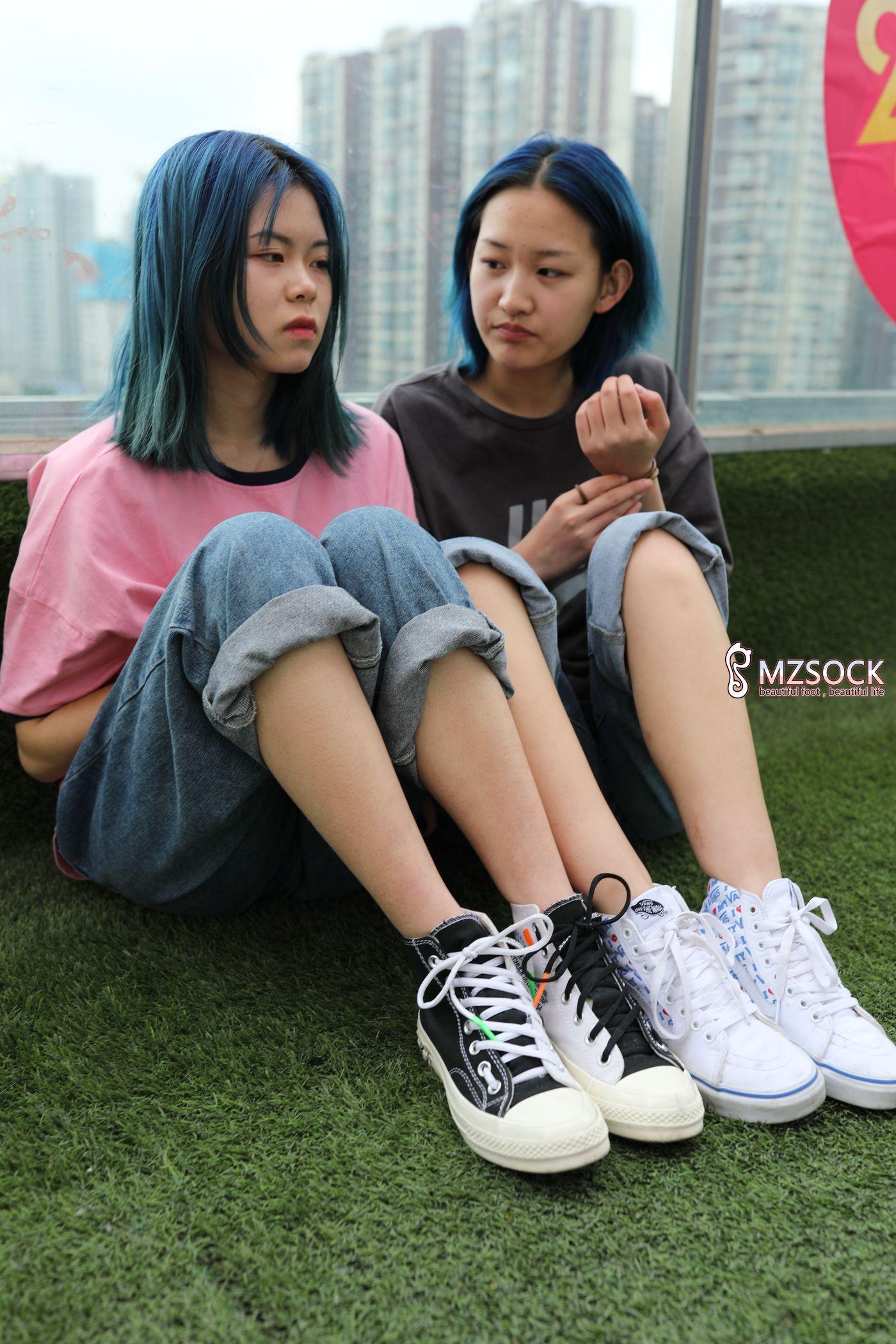 [MZSOCK]爱美足 NO.010 小珵&园子[114P]插图3