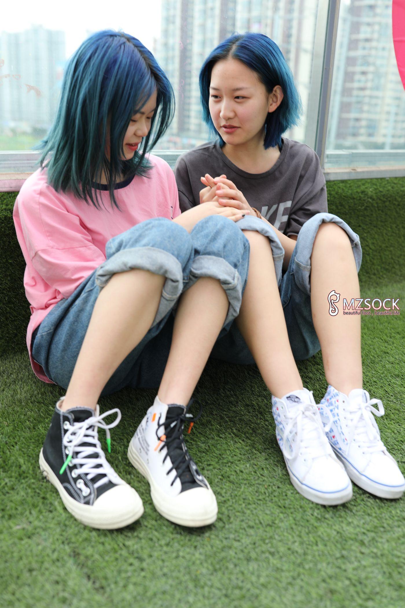 [MZSOCK]爱美足 NO.010 小珵&园子[114P]插图4