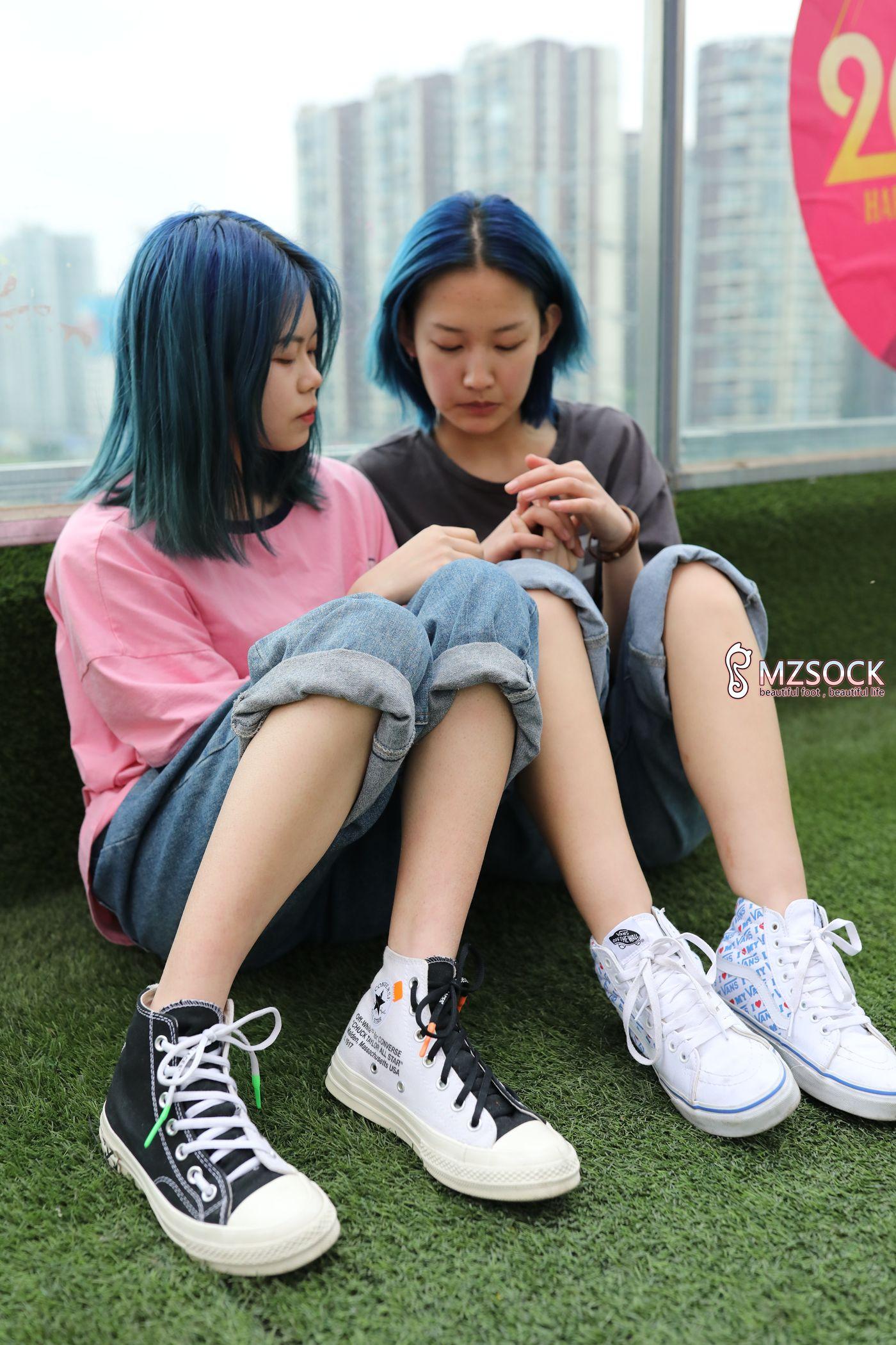 [MZSOCK]爱美足 NO.010 小珵&园子[114P]插图5