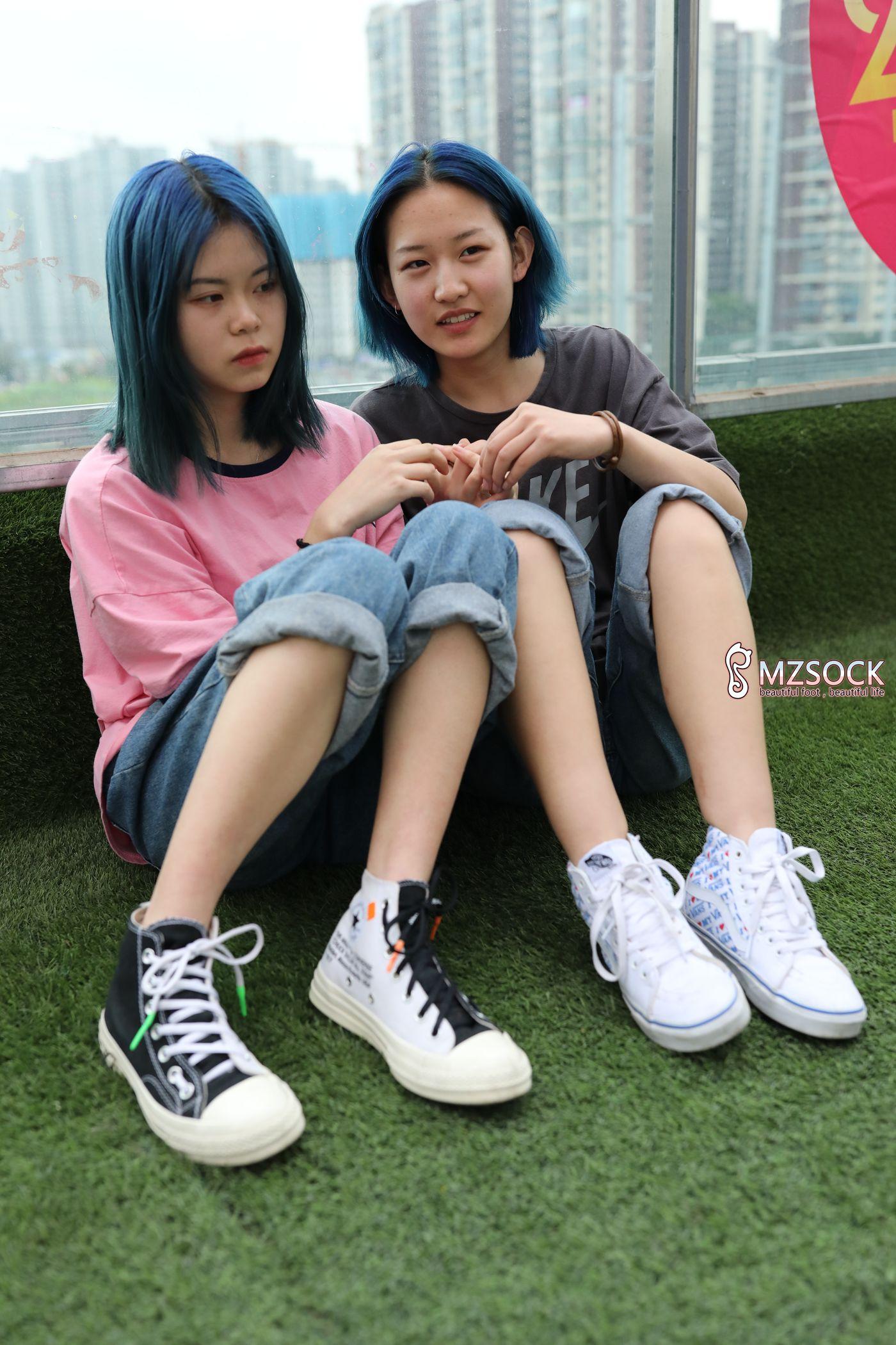 [MZSOCK]爱美足 NO.010 小珵&园子[114P]插图6