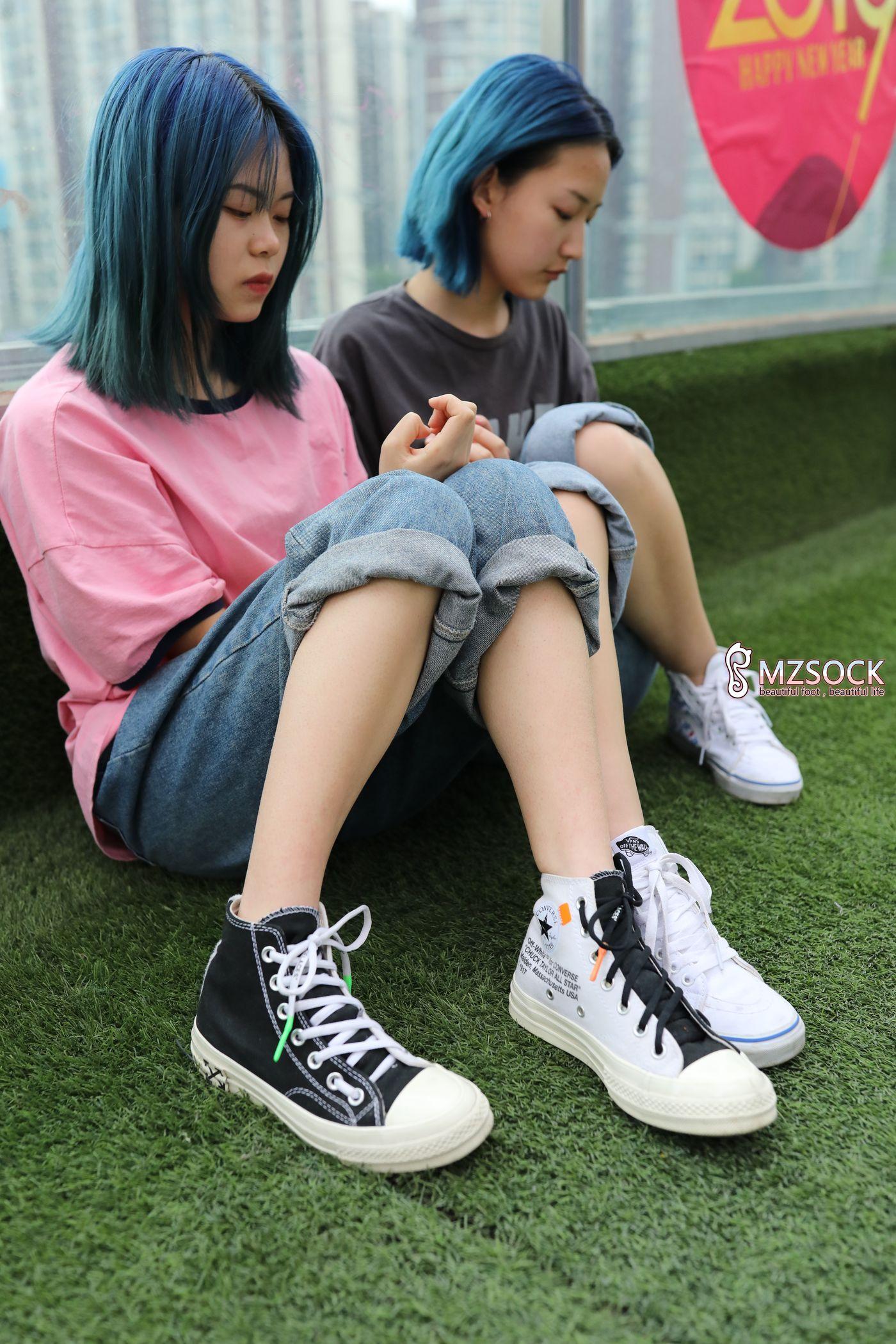 [MZSOCK]爱美足 NO.010 小珵&园子[114P]插图1