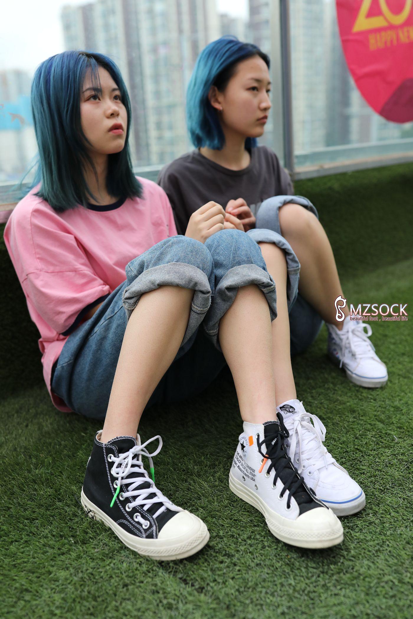 [MZSOCK]爱美足 NO.010 小珵&园子[114P]插图2