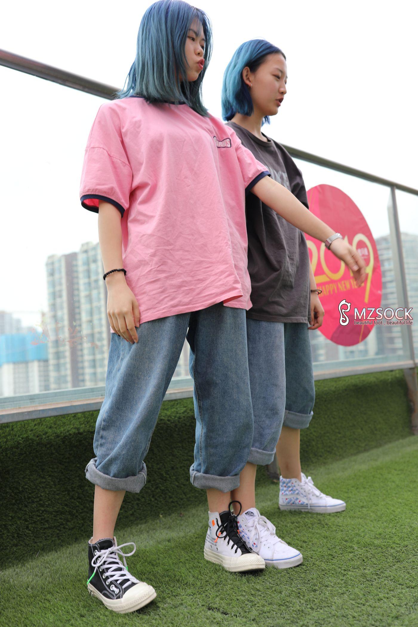 [MZSOCK]爱美足 NO.010 小珵&园子[114P]插图3