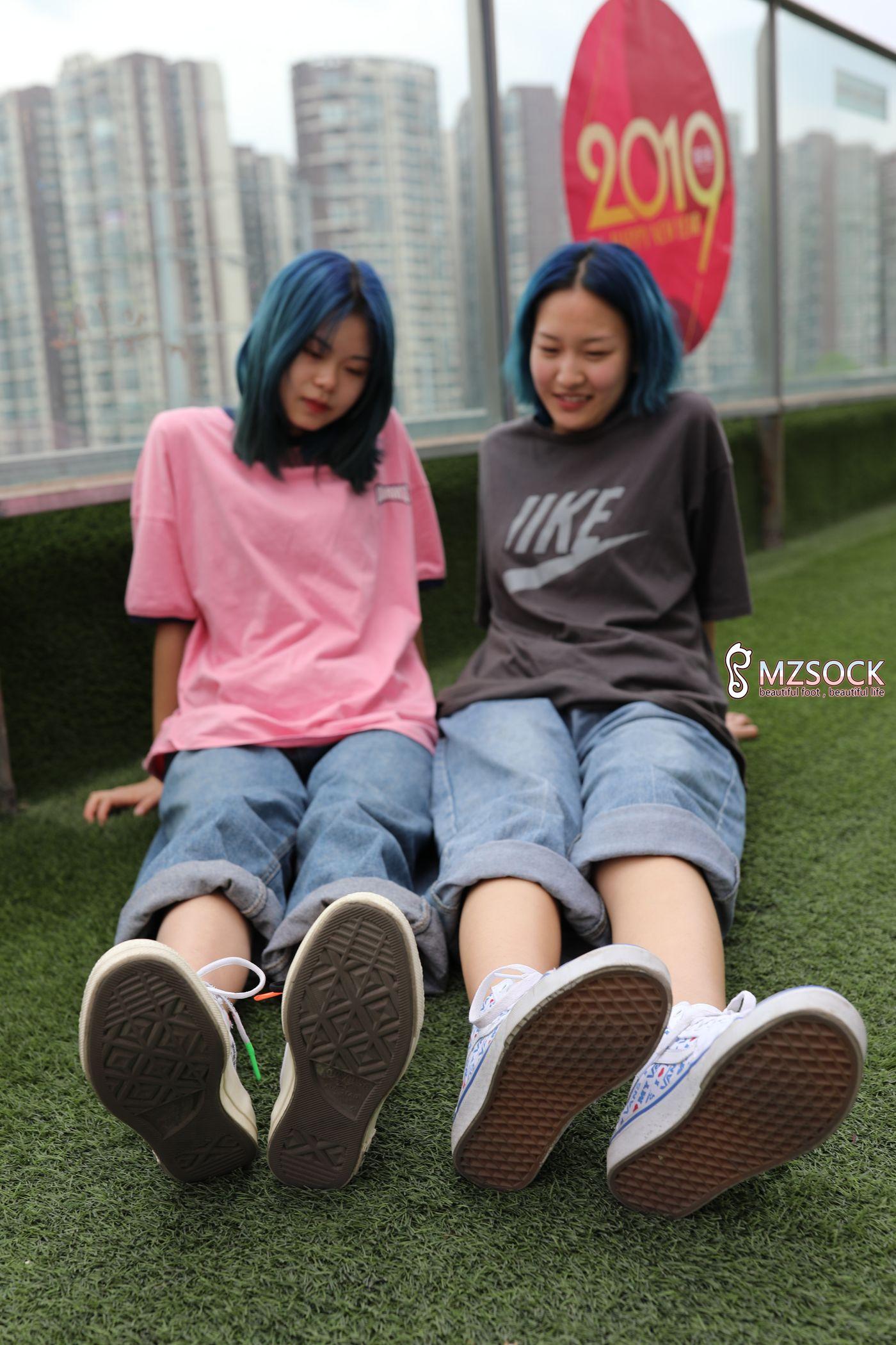 [MZSOCK]爱美足 NO.010 小珵&园子[114P]插图4