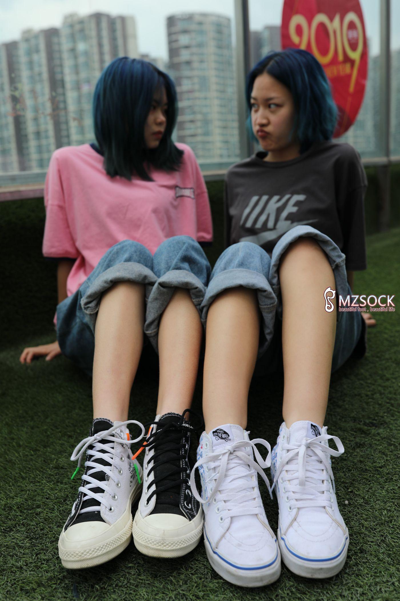 [MZSOCK]爱美足 NO.010 小珵&园子[114P]插图5