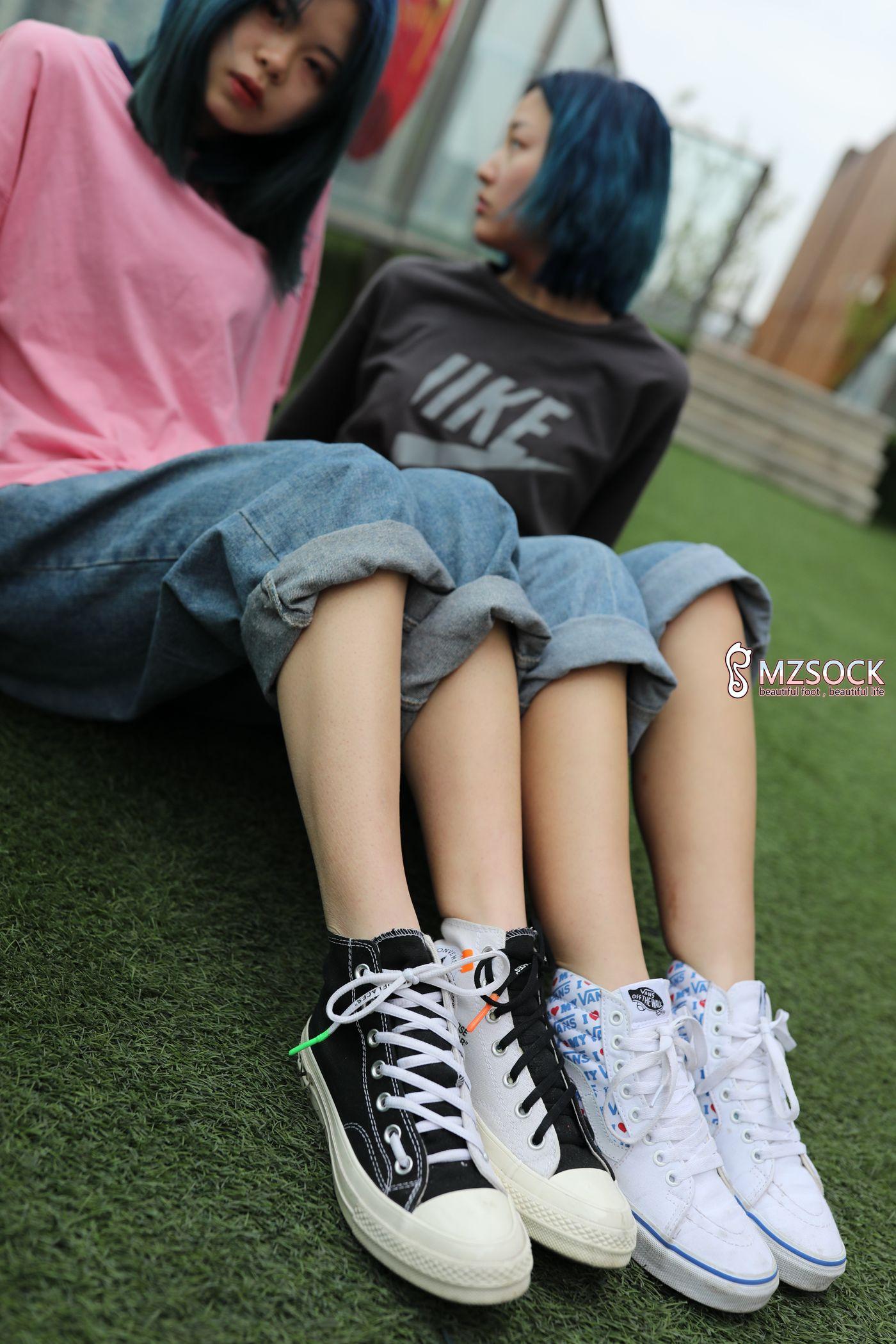 [MZSOCK]爱美足 NO.010 小珵&园子[114P]插图7