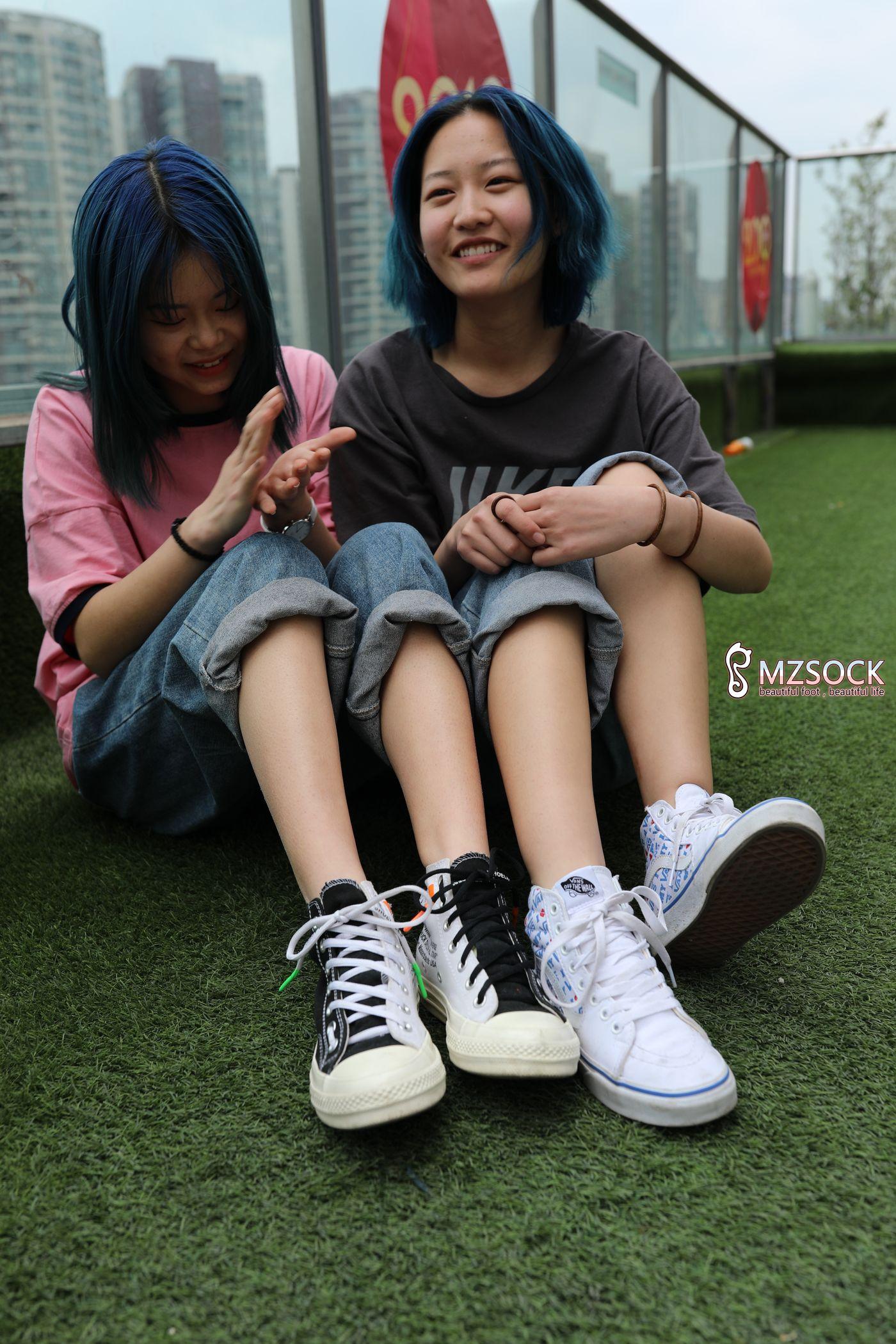 [MZSOCK]爱美足 NO.010 小珵&园子[114P]插图7