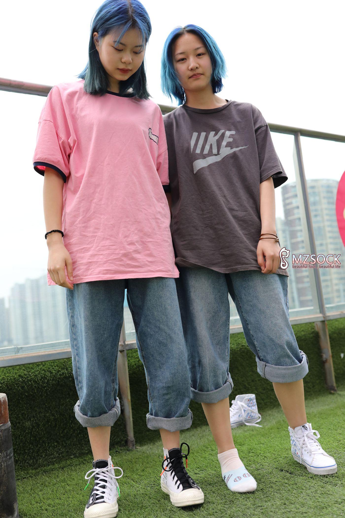 [MZSOCK]爱美足 NO.010 小珵&园子[114P]插图1