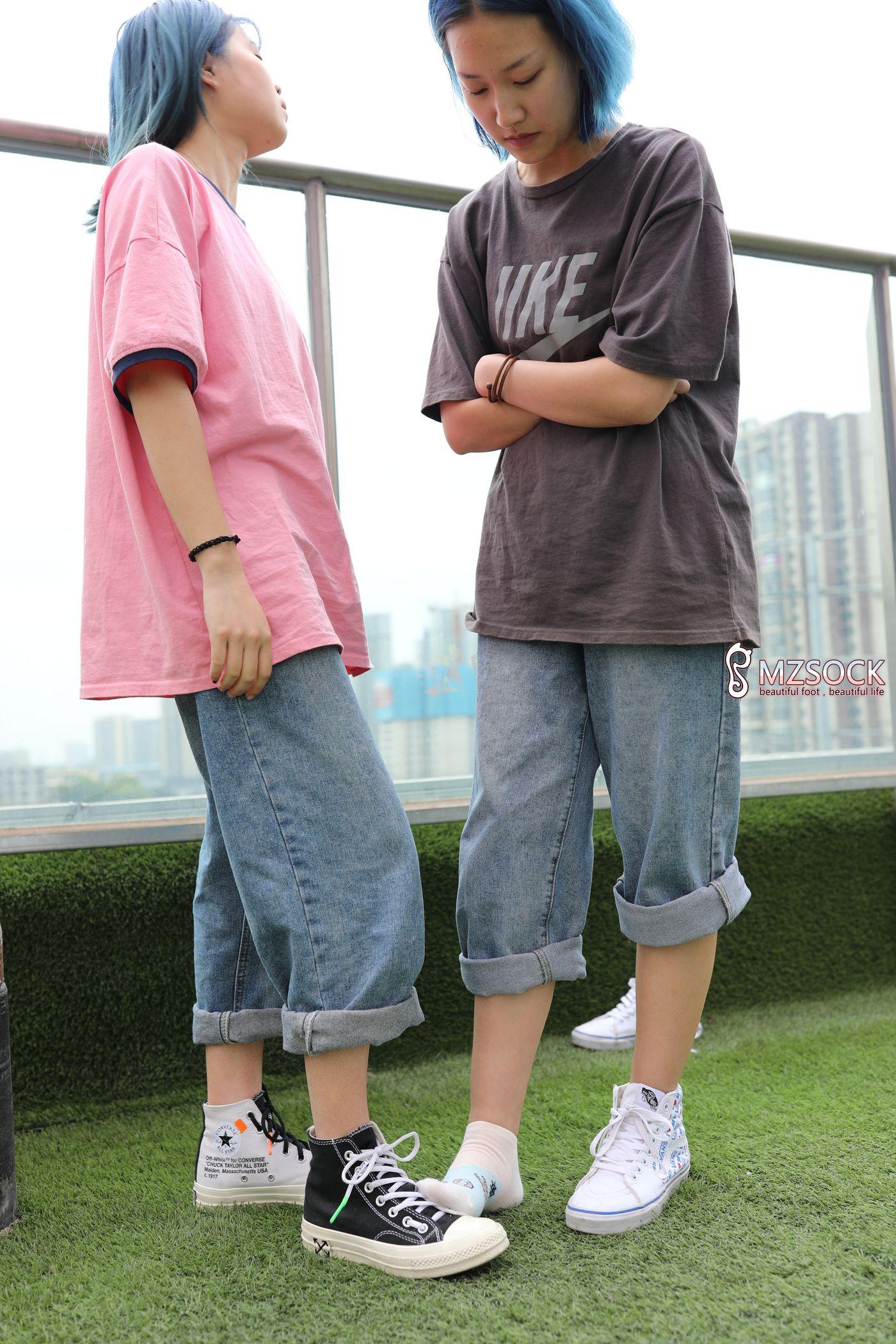 [MZSOCK]爱美足 NO.010 小珵&园子[114P]插图5