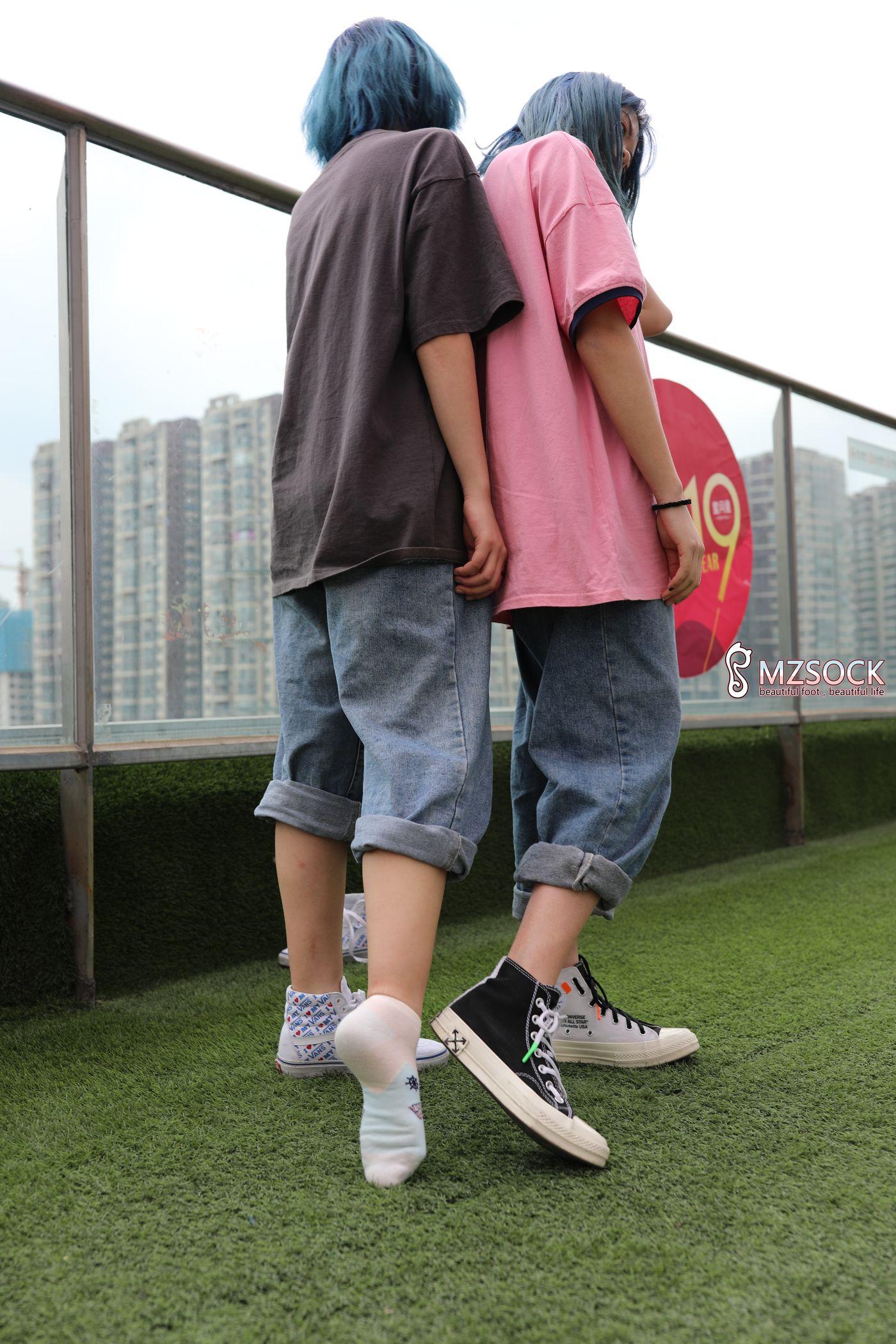 [MZSOCK]爱美足 NO.010 小珵&园子[114P]插图7