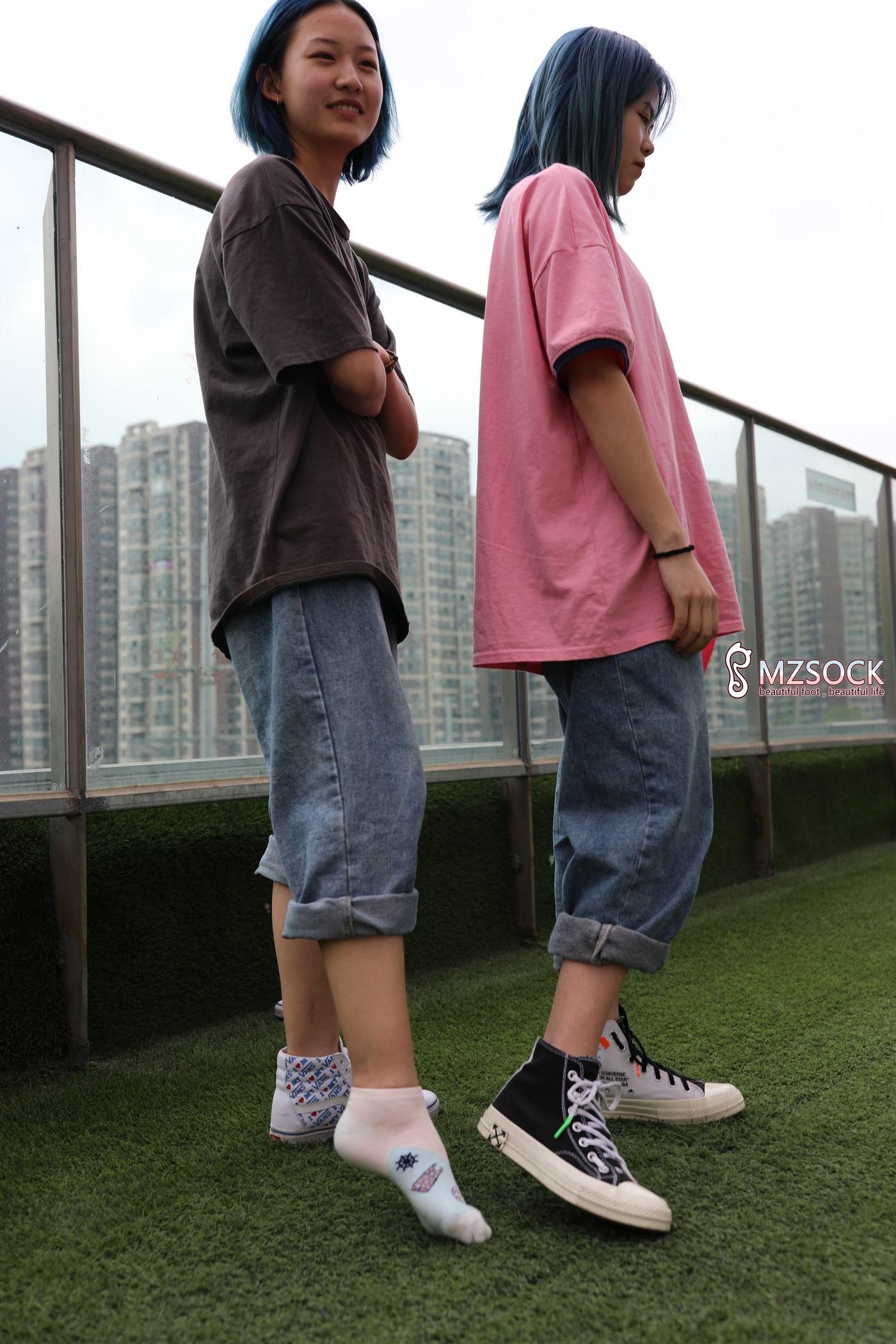 [MZSOCK]爱美足 NO.010 小珵&园子[114P]插图9