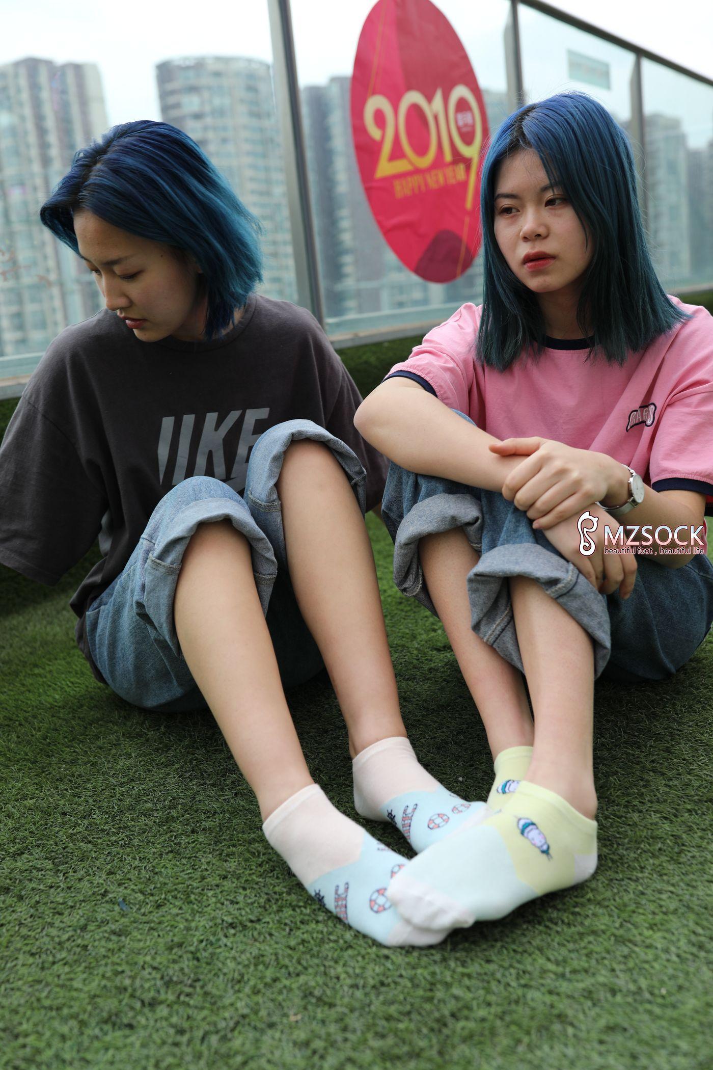 [MZSOCK]爱美足 NO.010 小珵&园子[114P]插图5