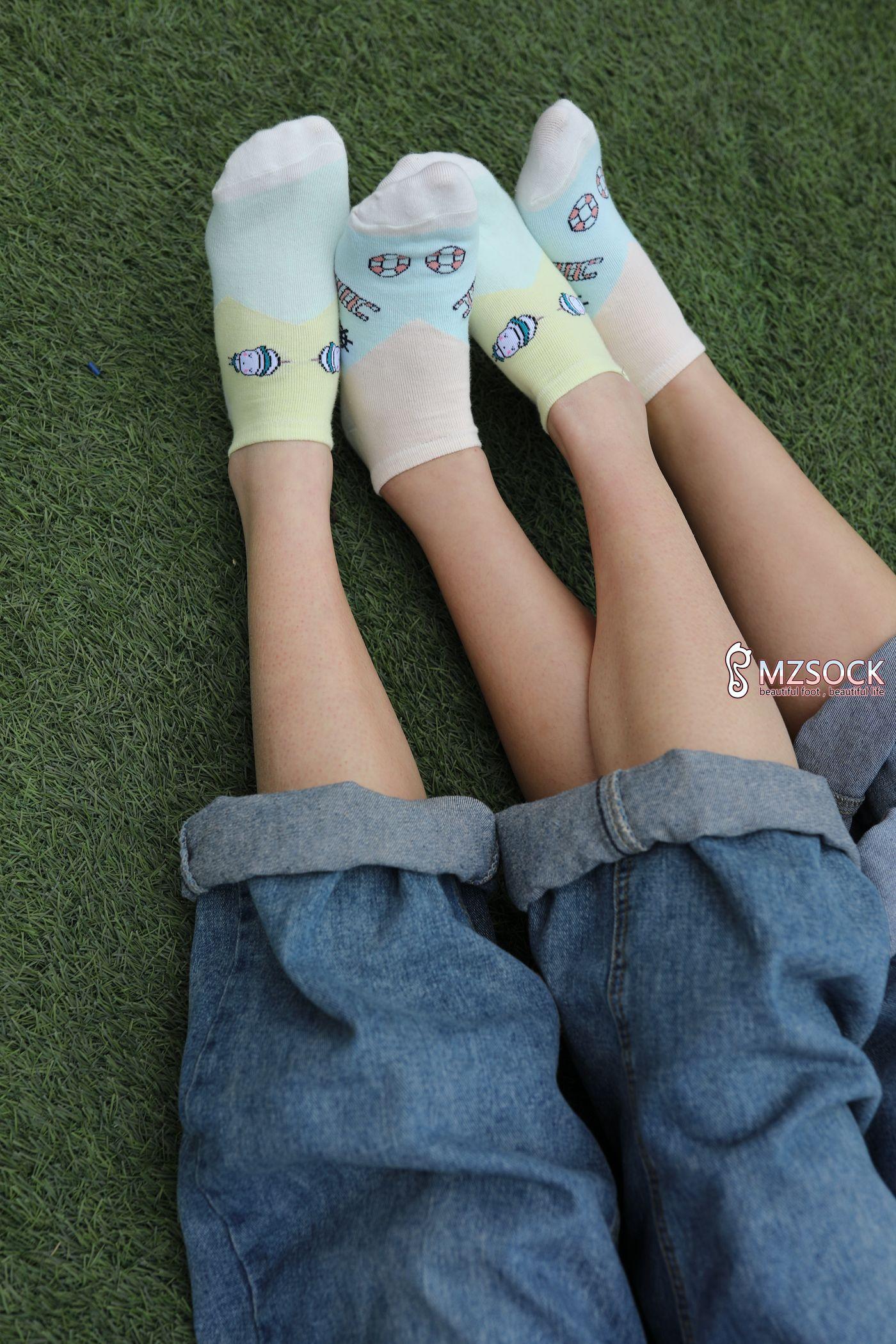 [MZSOCK]爱美足 NO.010 小珵&园子[114P]插图5