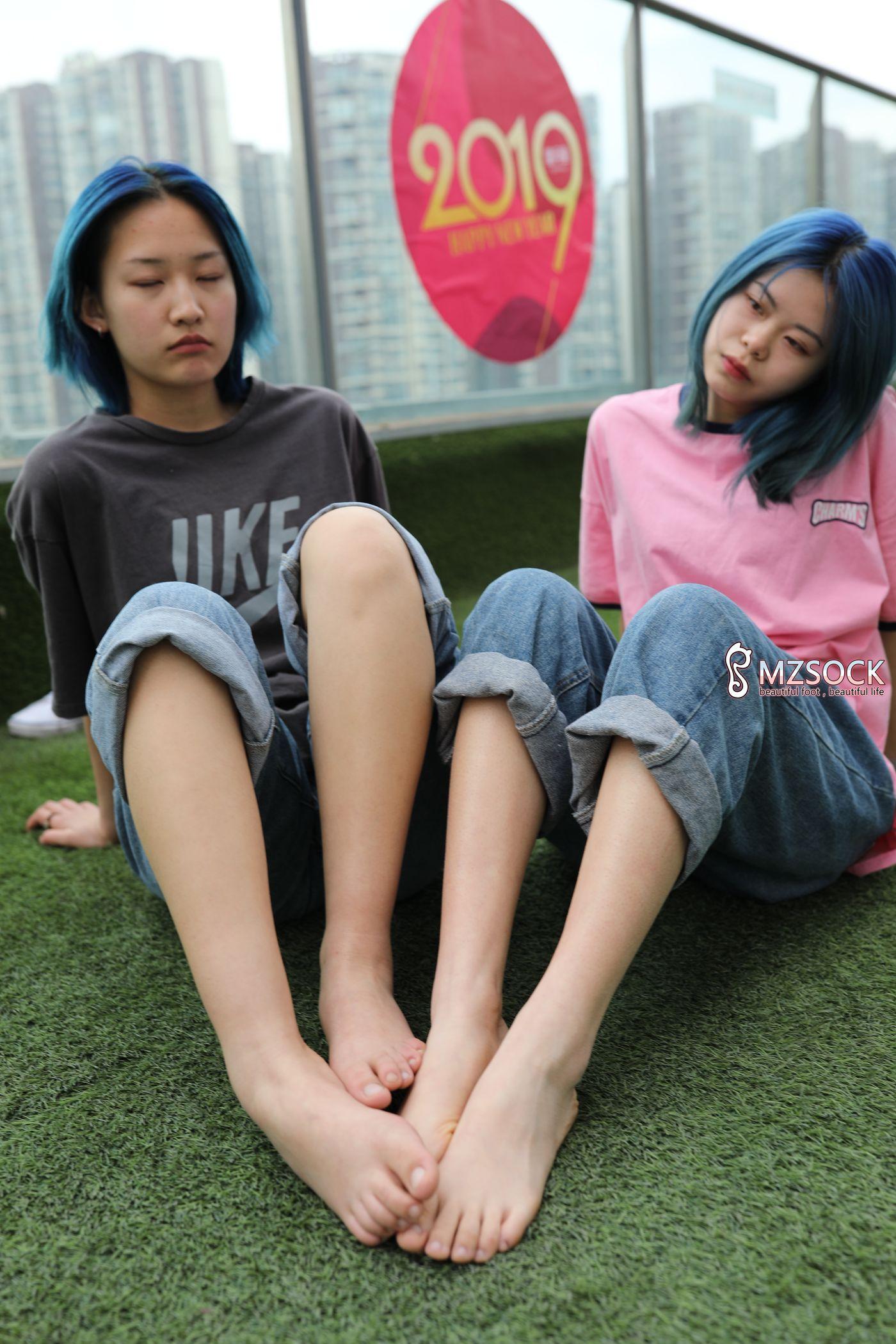 [MZSOCK]爱美足 NO.010 小珵&园子[114P]插图3