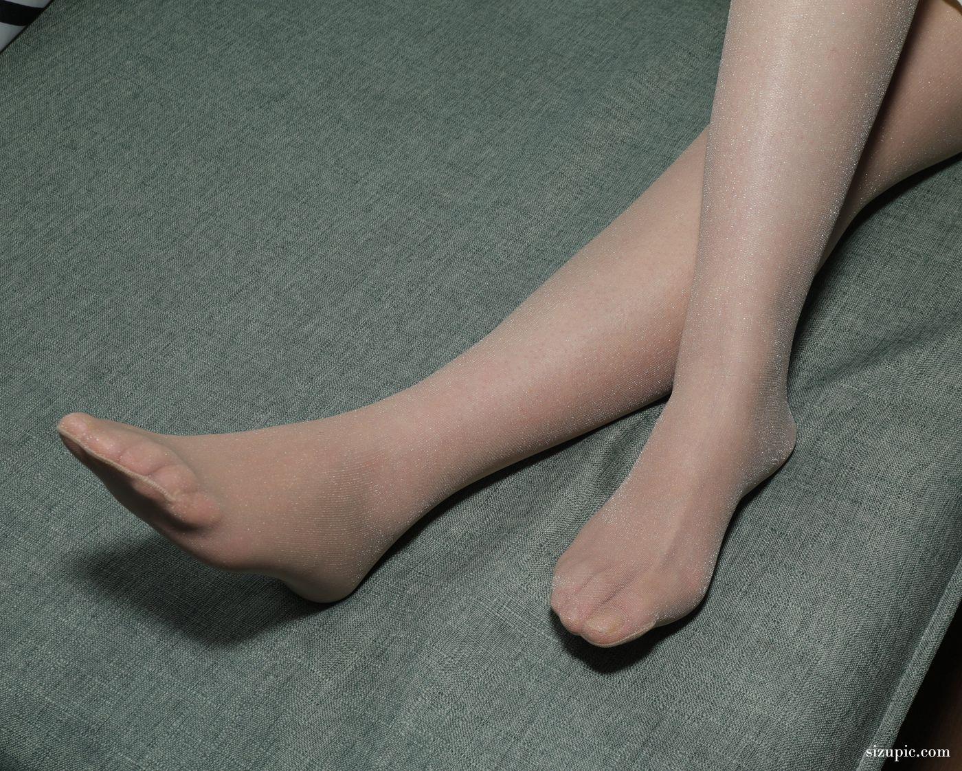 [Pary学生模拍] 044 大美女小欧老师展示超薄肉丝美脚 [88P]插图8