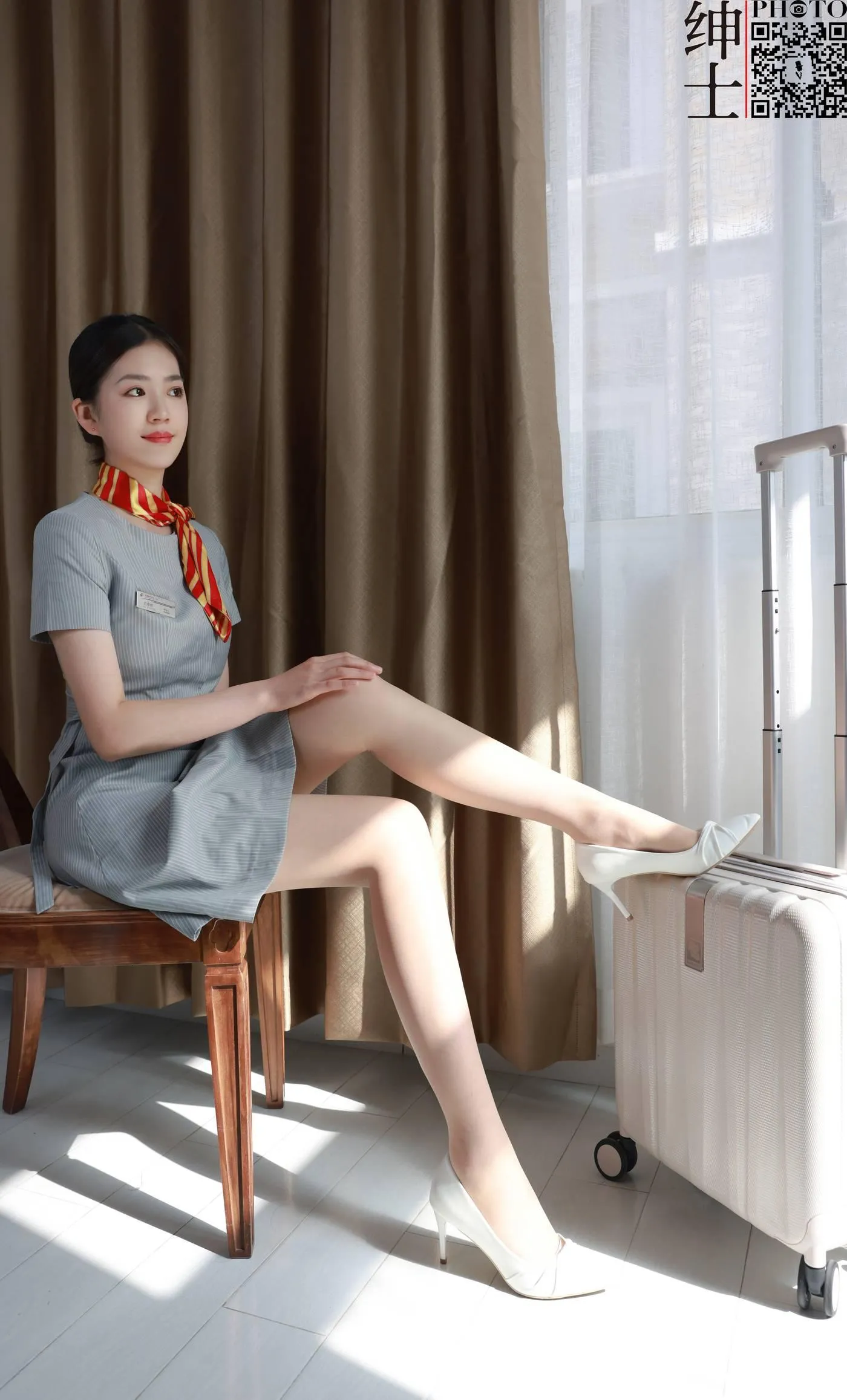 SHENSHI绅士 – SS156 空乘美娜[50P]插图5