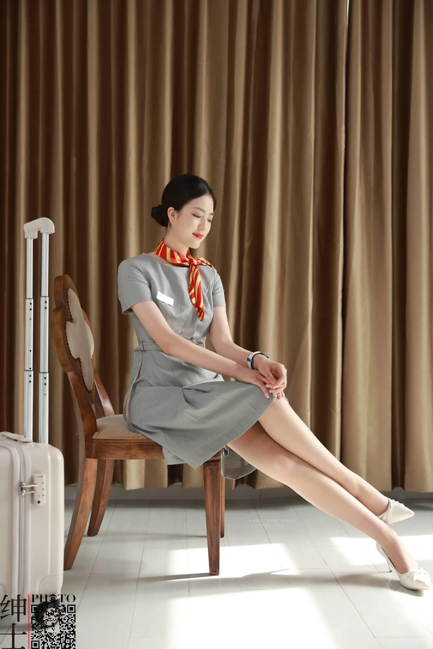 SHENSHI绅士 – SS156 空乘美娜[50P]插图8