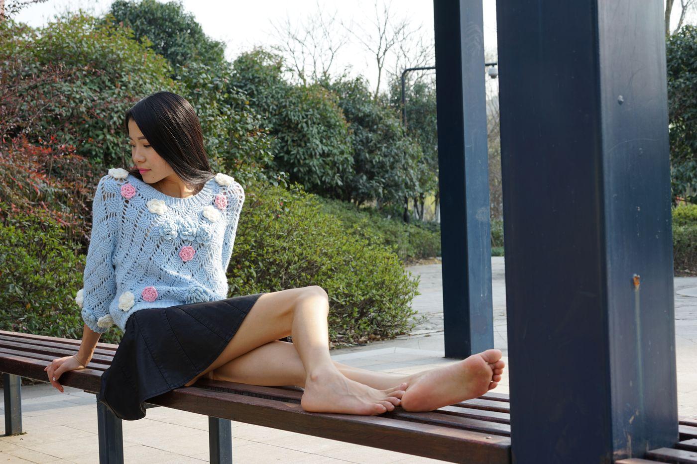 ecolog极品-No.023 可人的女子大秀白嫩足底 第一套 [139P]插图2