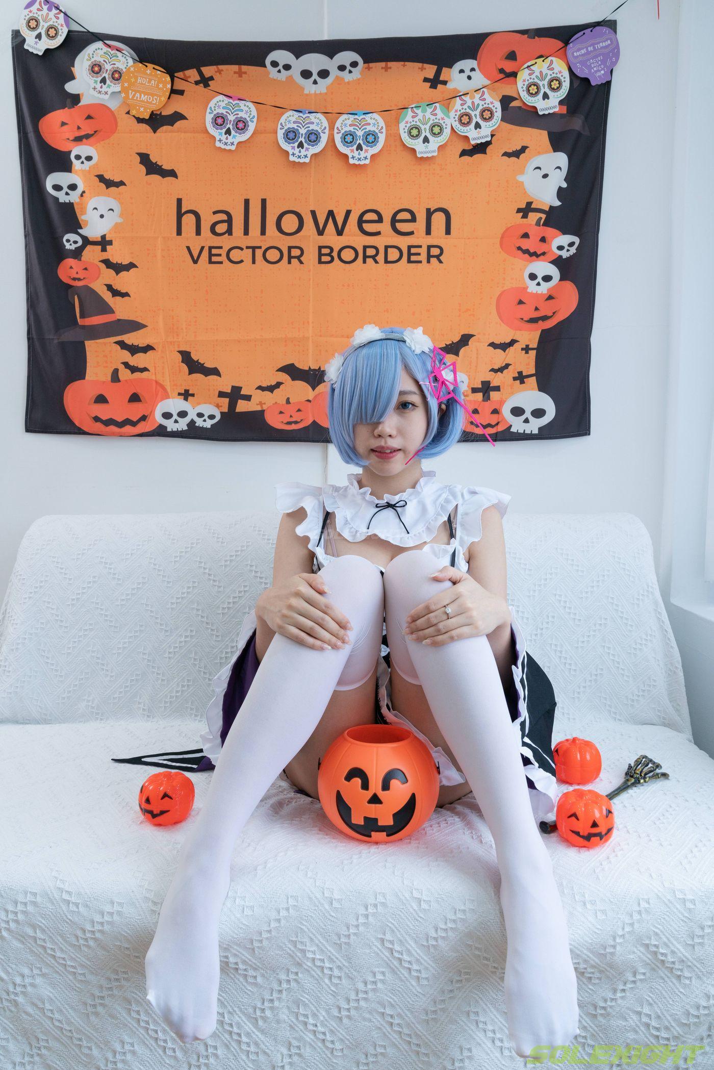 [台湾solexight足控] 21-Neko-Socks 蕾姆白丝 [71P]插图7