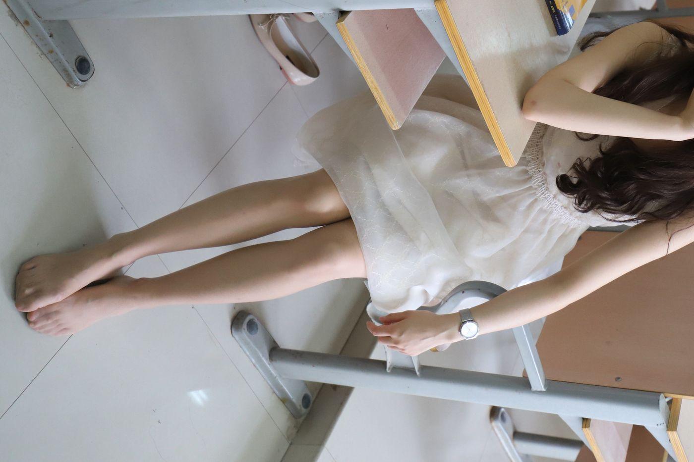 2019-11活动-大西瓜爱牙膏 2019-11月 X1 活动模特1 教室肉丝连衣裙 [2][166P]插图2