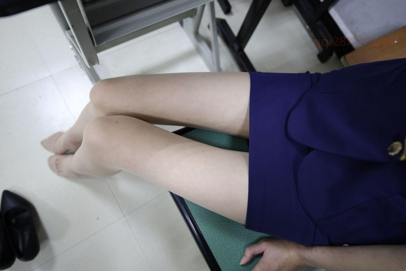 2021-01活动-大西瓜爱牙膏 2021年01月 01 教室空姐制服 [2][128P]插图8