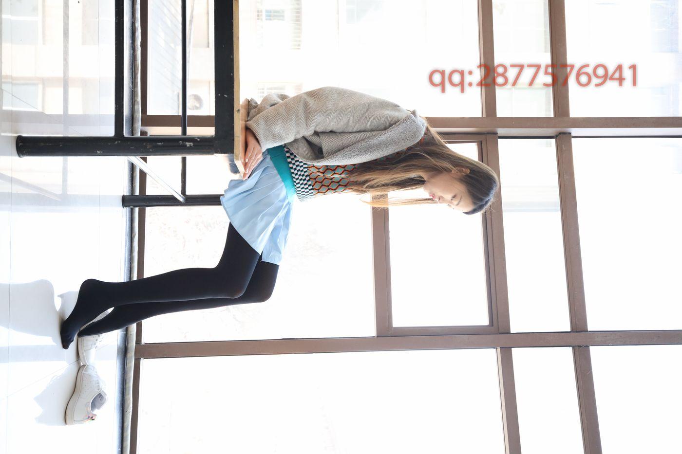 2021-03活动-大西瓜爱牙膏 2021 03月活动 02 模特2 黑色裤袜 [3][140P]插图3
