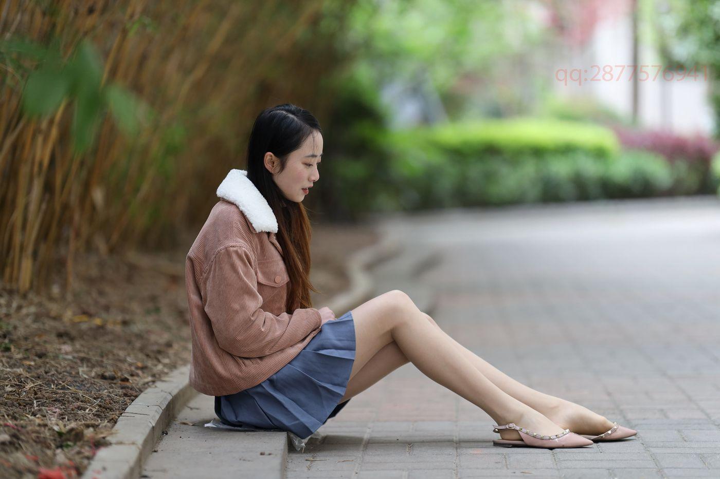 2020-11活动-大西瓜爱牙膏 2020年11月 03 百褶裙肉丝 [182P]插图7