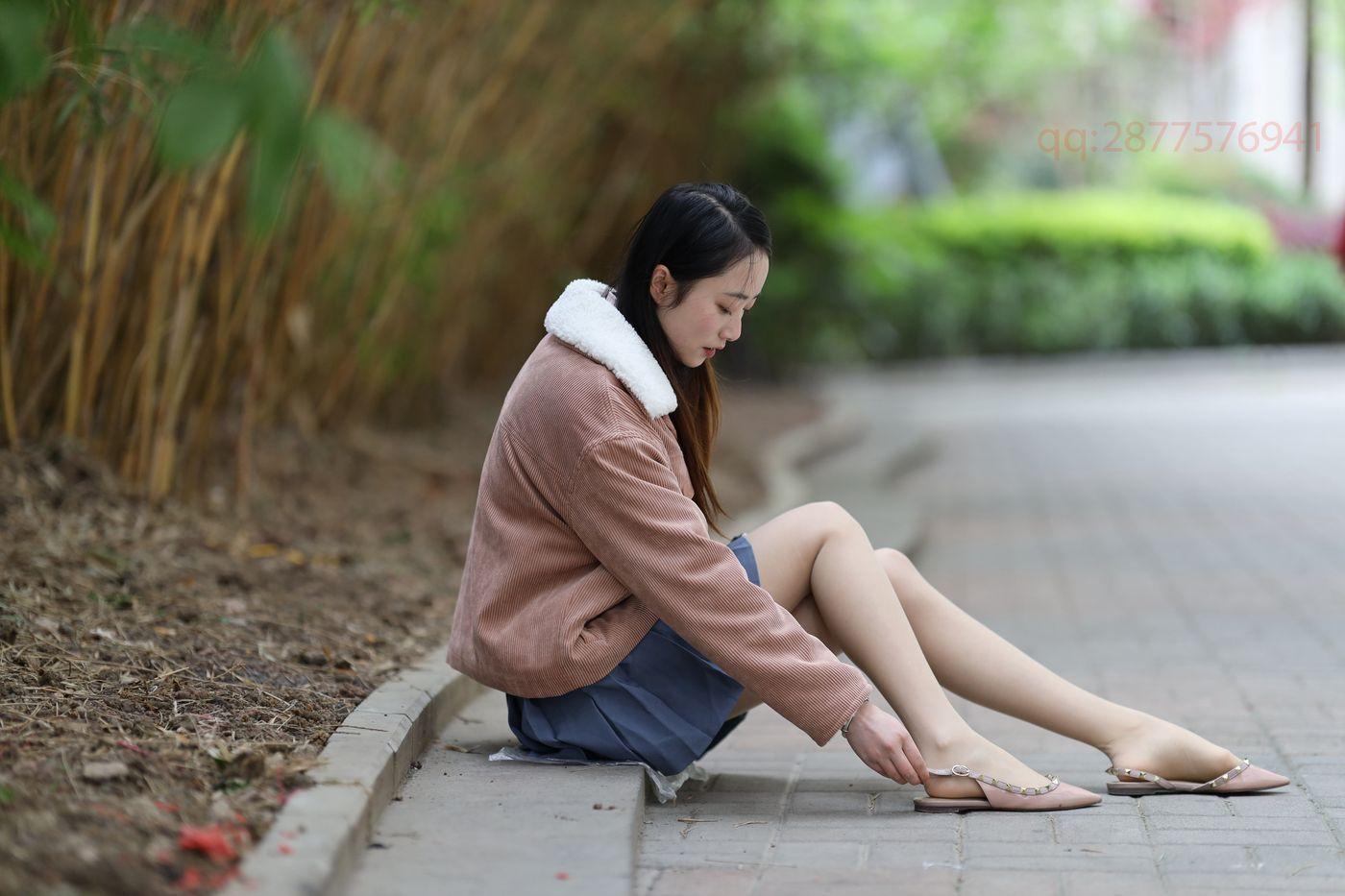 2020-11活动-大西瓜爱牙膏 2020年11月 03 百褶裙肉丝 [182P]插图9