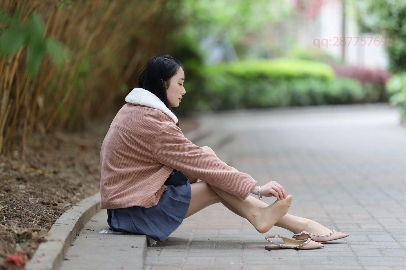 2020-11活动-大西瓜爱牙膏 2020年11月 03 百褶裙肉丝 [182P]插图4