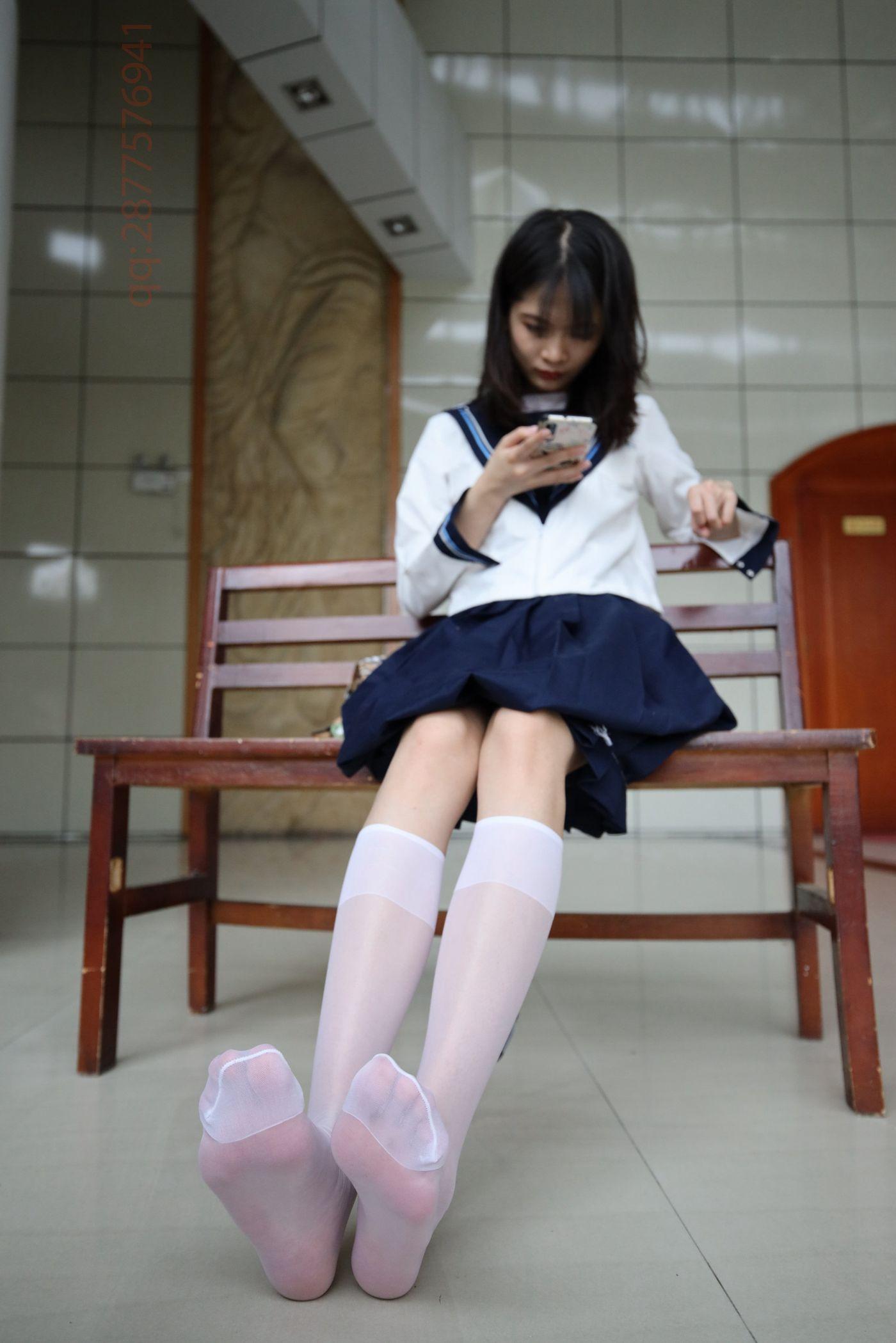2020-10活动-大西瓜爱牙膏 2020年10月 01水手服过膝白丝 [97P]插图