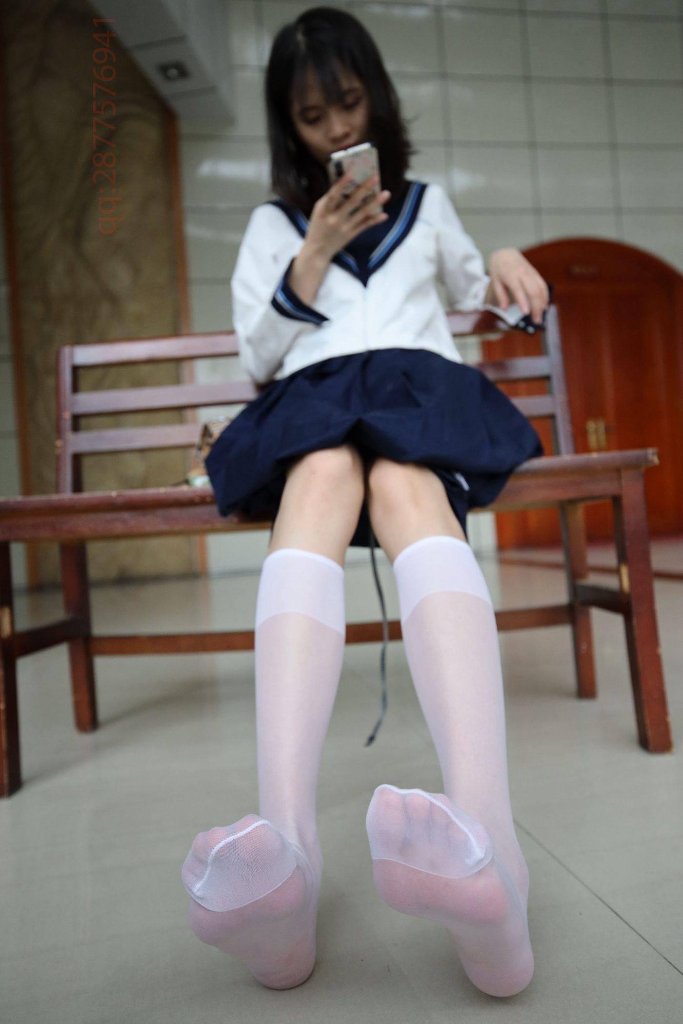 2020-10活动-大西瓜爱牙膏 2020年10月 01水手服过膝白丝 [97P]插图6