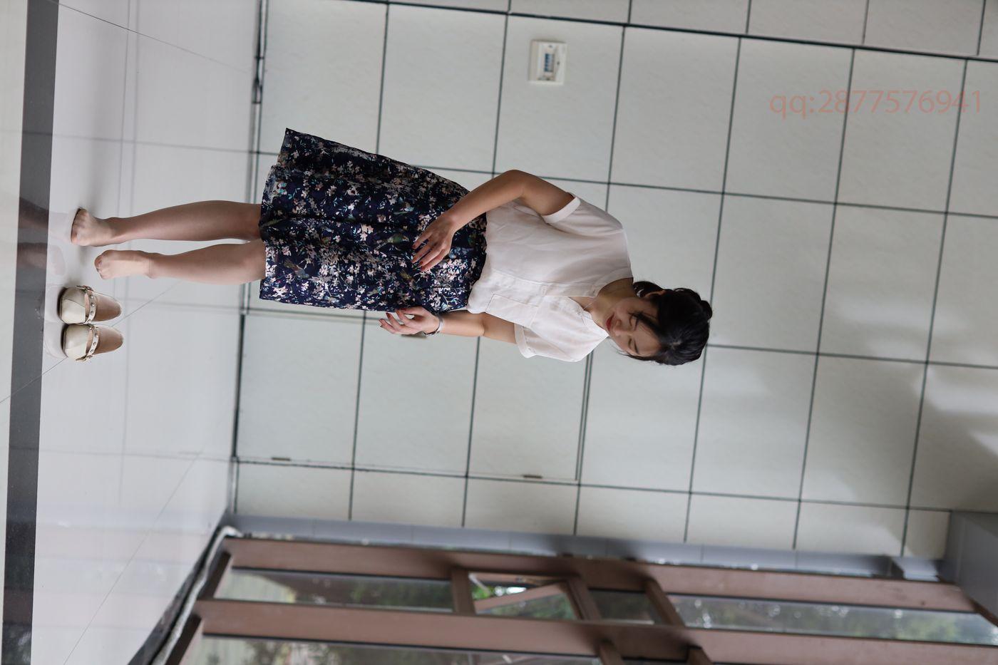 2021-05活动-大西瓜爱牙膏 2021 05月活动 01 模特1 碎花长裙肉丝 [1][118P]插图2