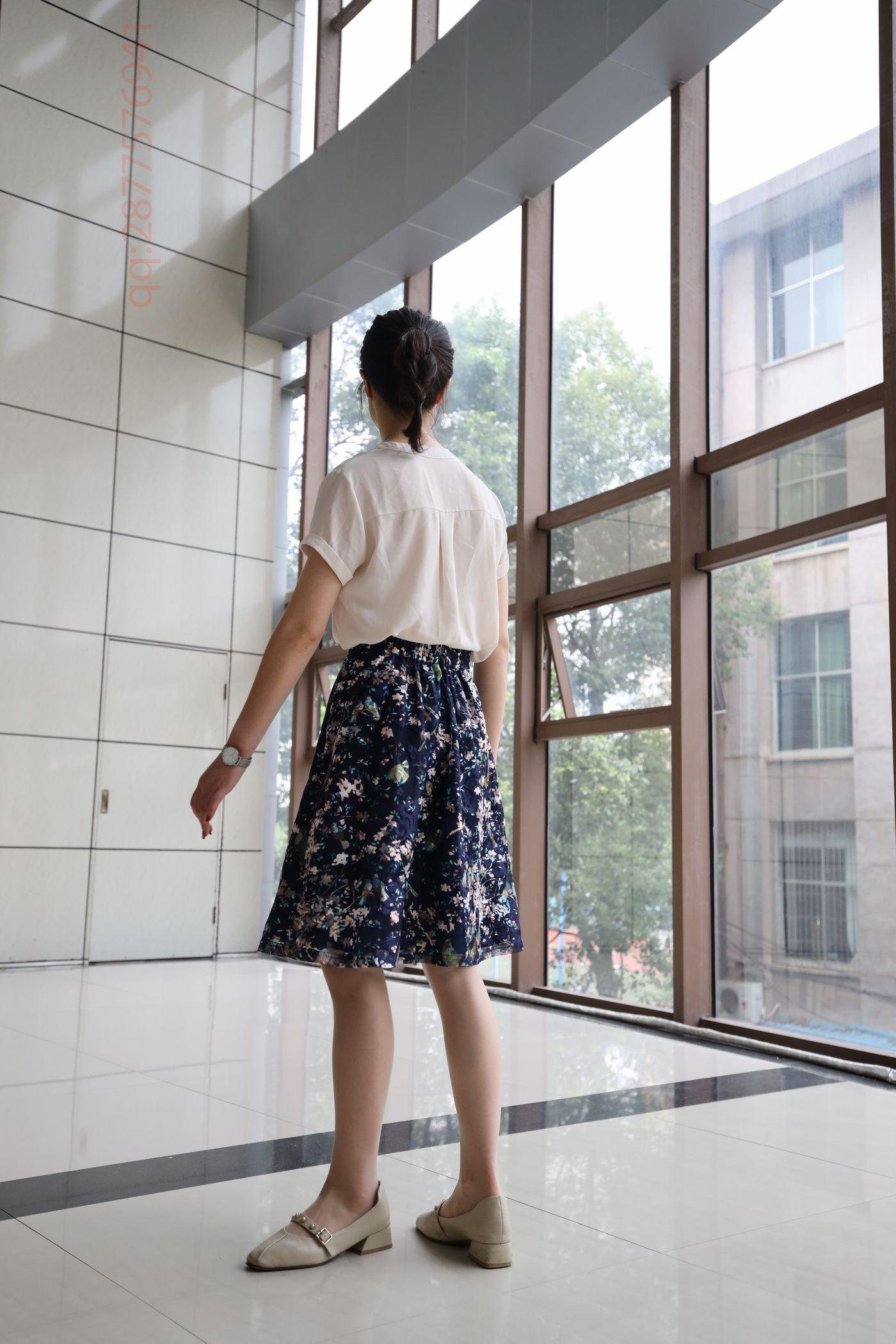 2021-05活动-大西瓜爱牙膏 2021 05月活动 01 模特1 碎花长裙肉丝 [1][118P]插图6