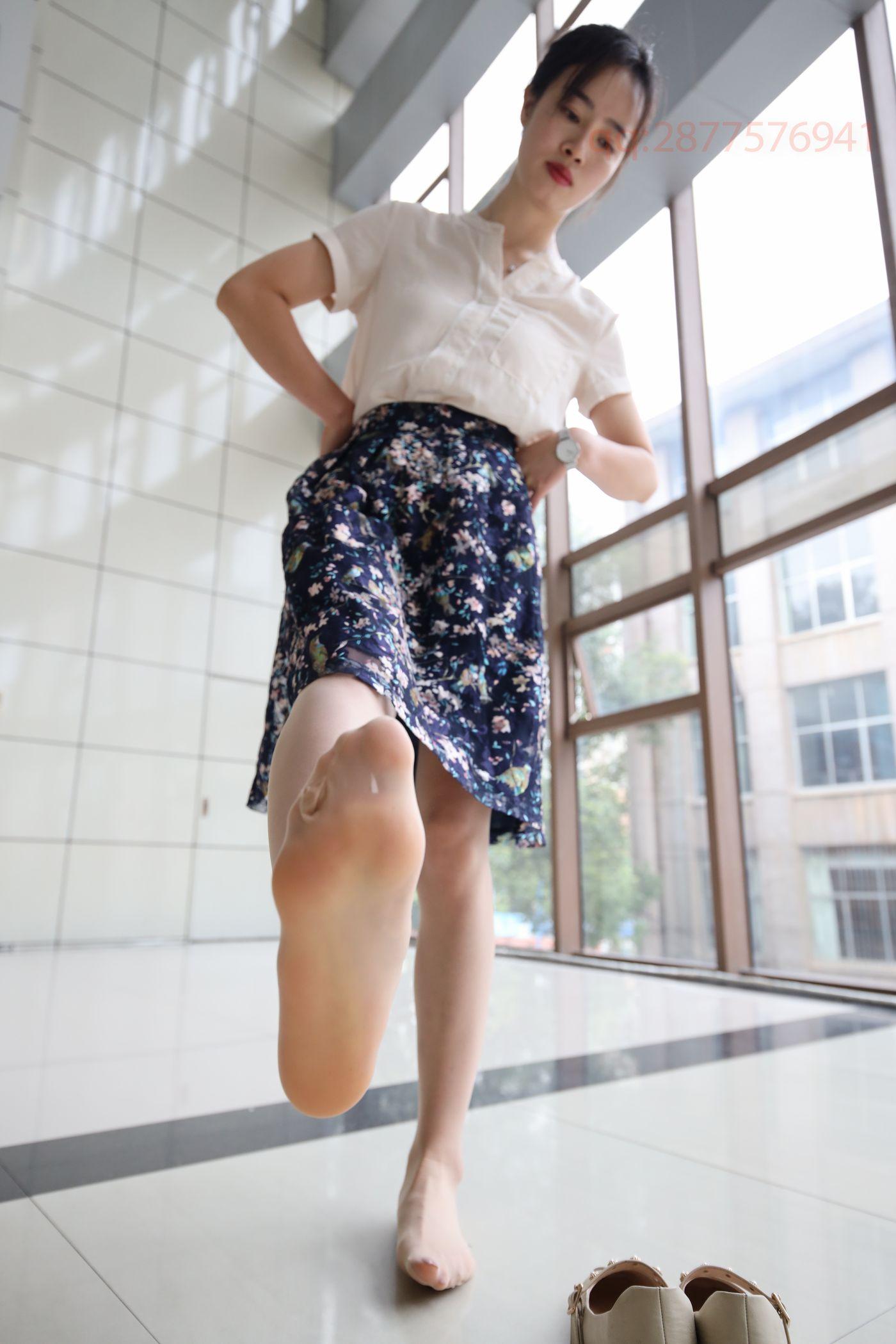 2021-05活动-大西瓜爱牙膏 2021 05月活动 01 模特1 碎花长裙肉丝 [1][118P]插图6
