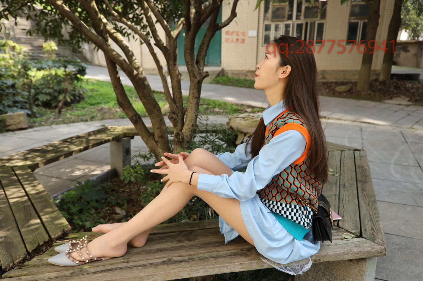 2021-03活动-大西瓜爱牙膏 2021 03月活动 04 模特2 肉色丝袜 [3][131P]插图2