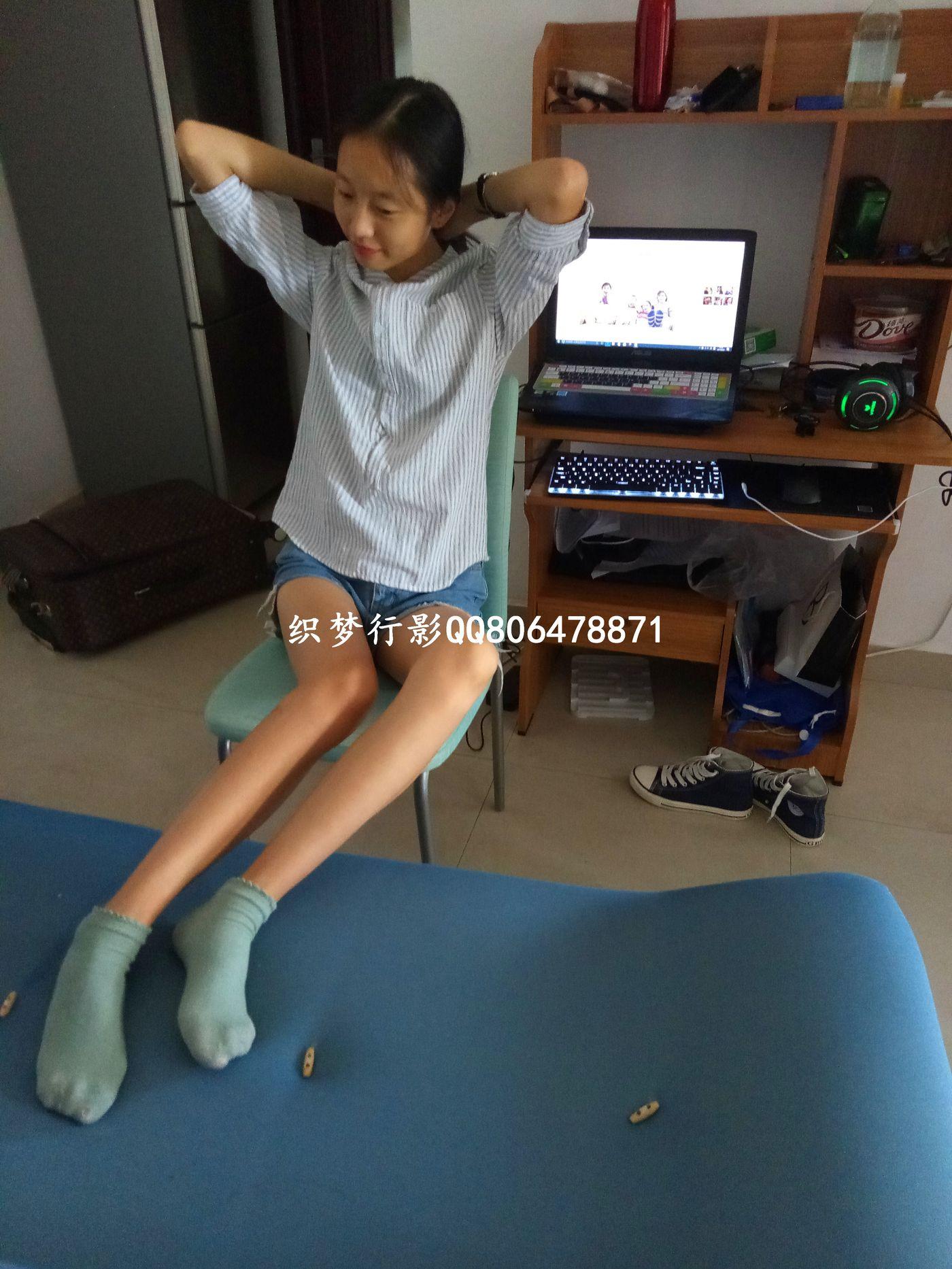 织梦行影 NO.017 帆布鞋绿棉袜 [63P]插图1